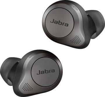 Jabra ELITE 85t Bundle inkl. Wireless-Charging-Pad In-Ear-Kopfhörer (Active Noise Cancelling (ANC), Siri, Google Assistant, Bluetooth, Jabra Advanced ANC - Active Noise Cancellation)