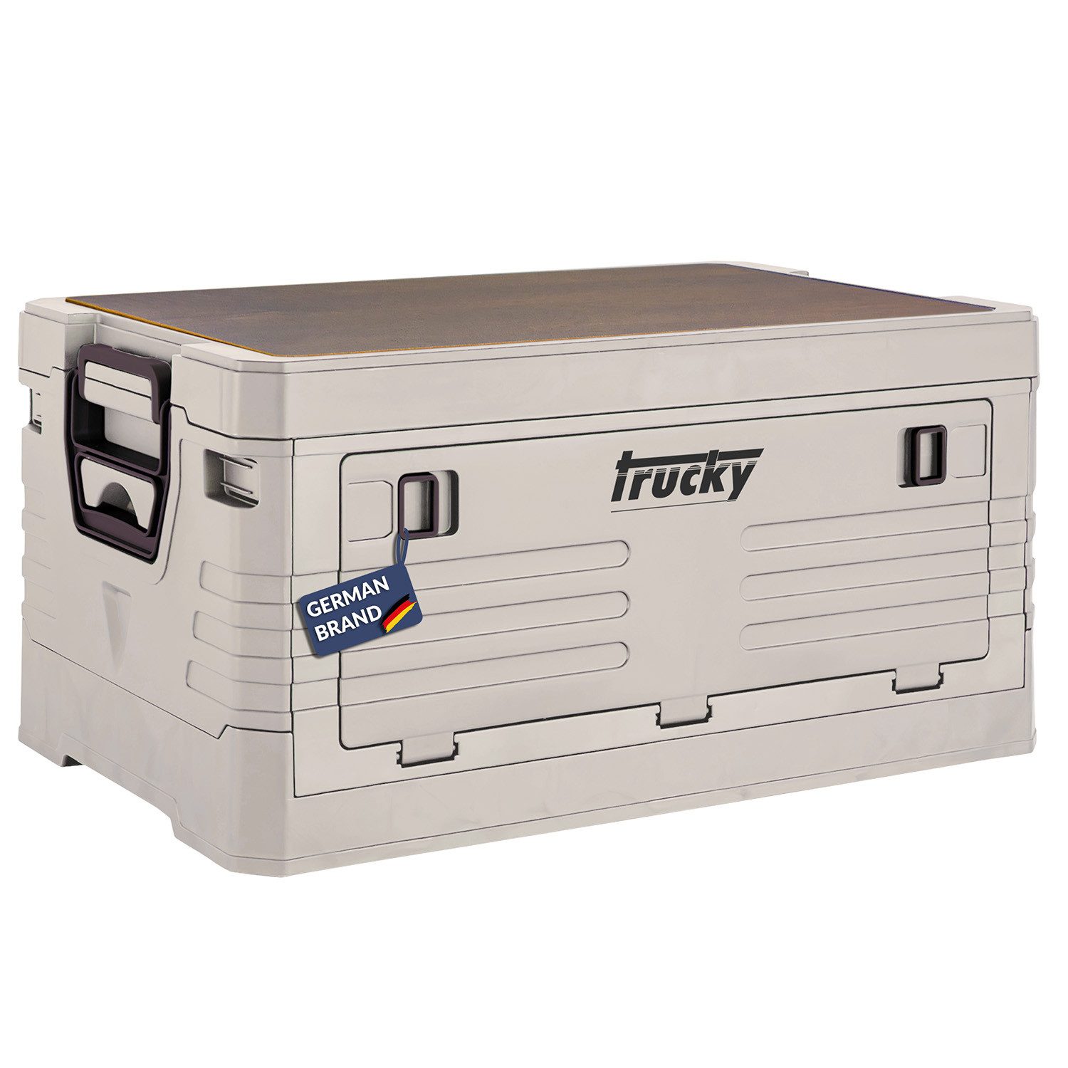 Trucky Faltbox Storage Box Camping Klappbox Klappkiste faltbar Beige Auswahl