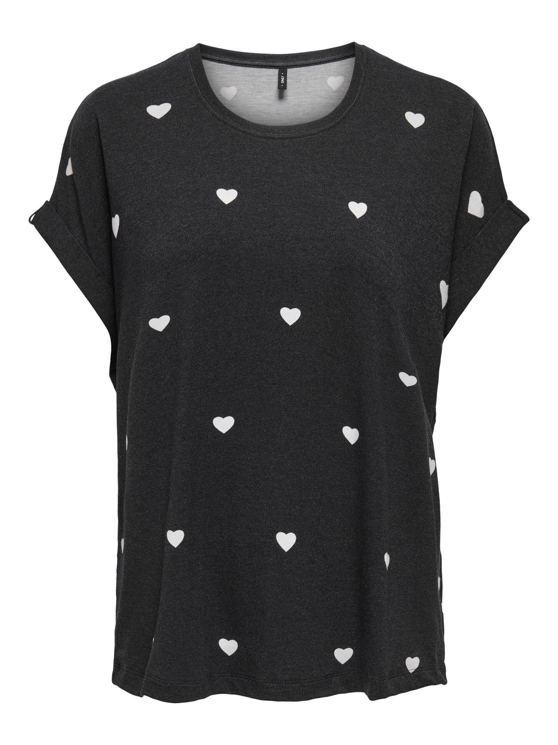 ONLY Kurzarmshirt ONLMOSTER S/S AOP TOP CS JRS Viskosemischung, regular fit günstig online kaufen