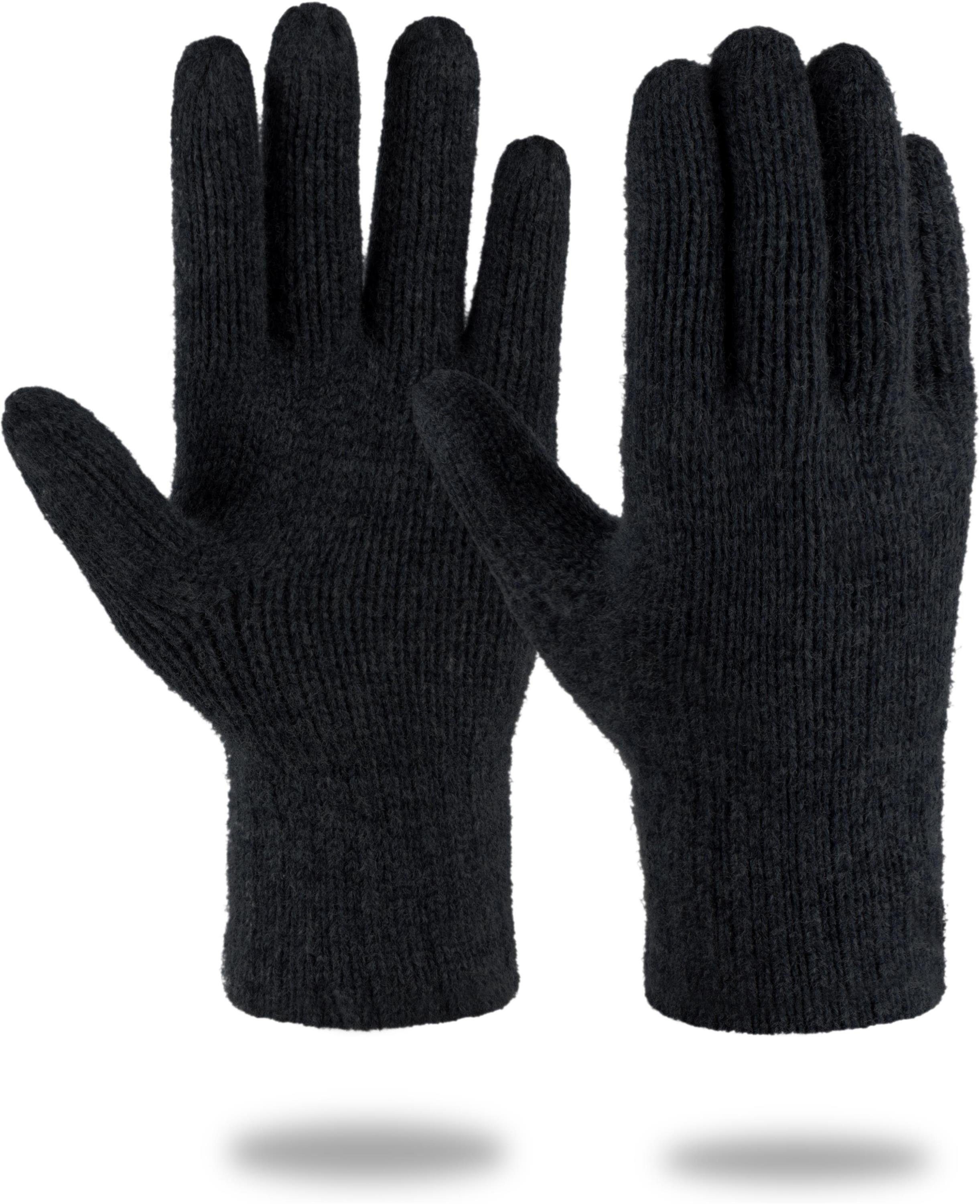 normani Skihandschuhe Merino Strick-Fingerhandschuhe Onslow Unisex Winterha günstig online kaufen