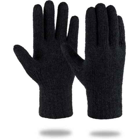 normani Strickhandschuhe Merino Strick-Fingerhandschuhe Onslow Winterhandschuhe Merinohandschuhe Thermohandschuhe für Damen und Herren
