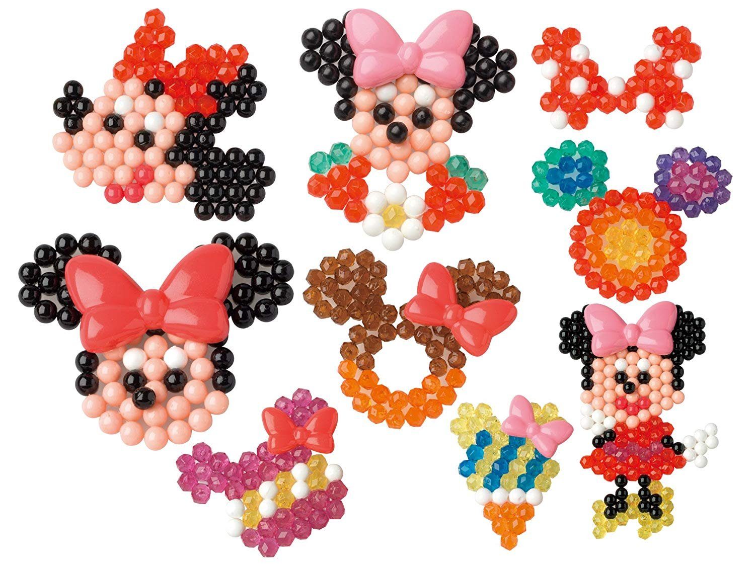 Bastelset, Minnie Aquabeads Disney (79678) - Motivset Traumwiesen Mouse 79758 - EPOCH - - EPOCH Bastelperlen