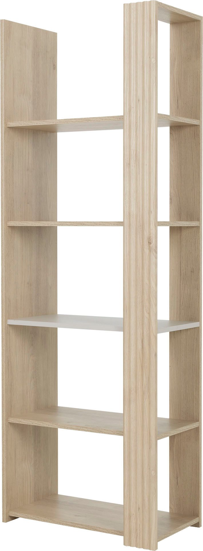 Gami Bücherregal Straw, 1-tlg., Bücherregal mit 5 Regalböden