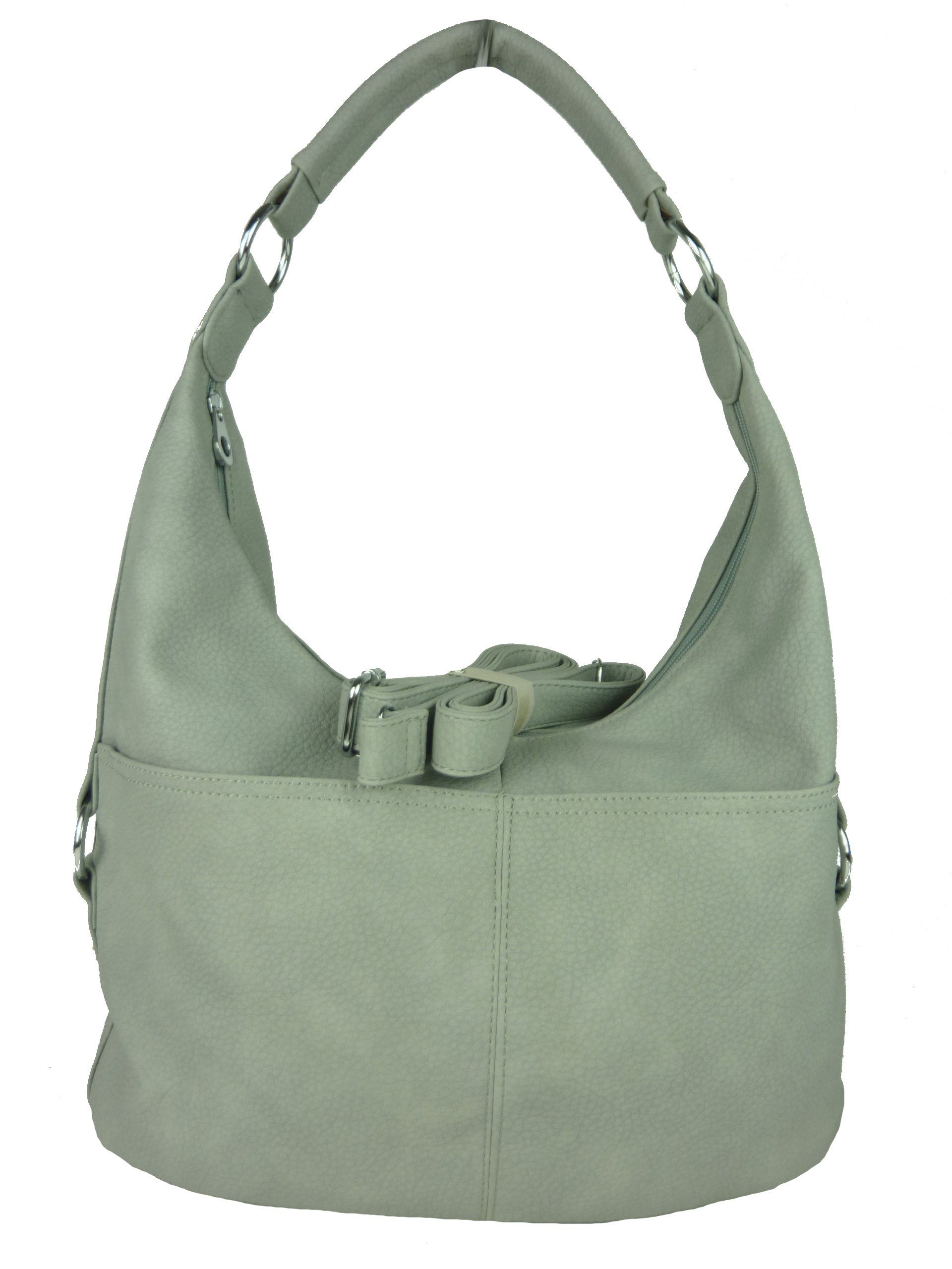 Handtasche Damen Tasche Shopper Cora 8394 Schultertasche