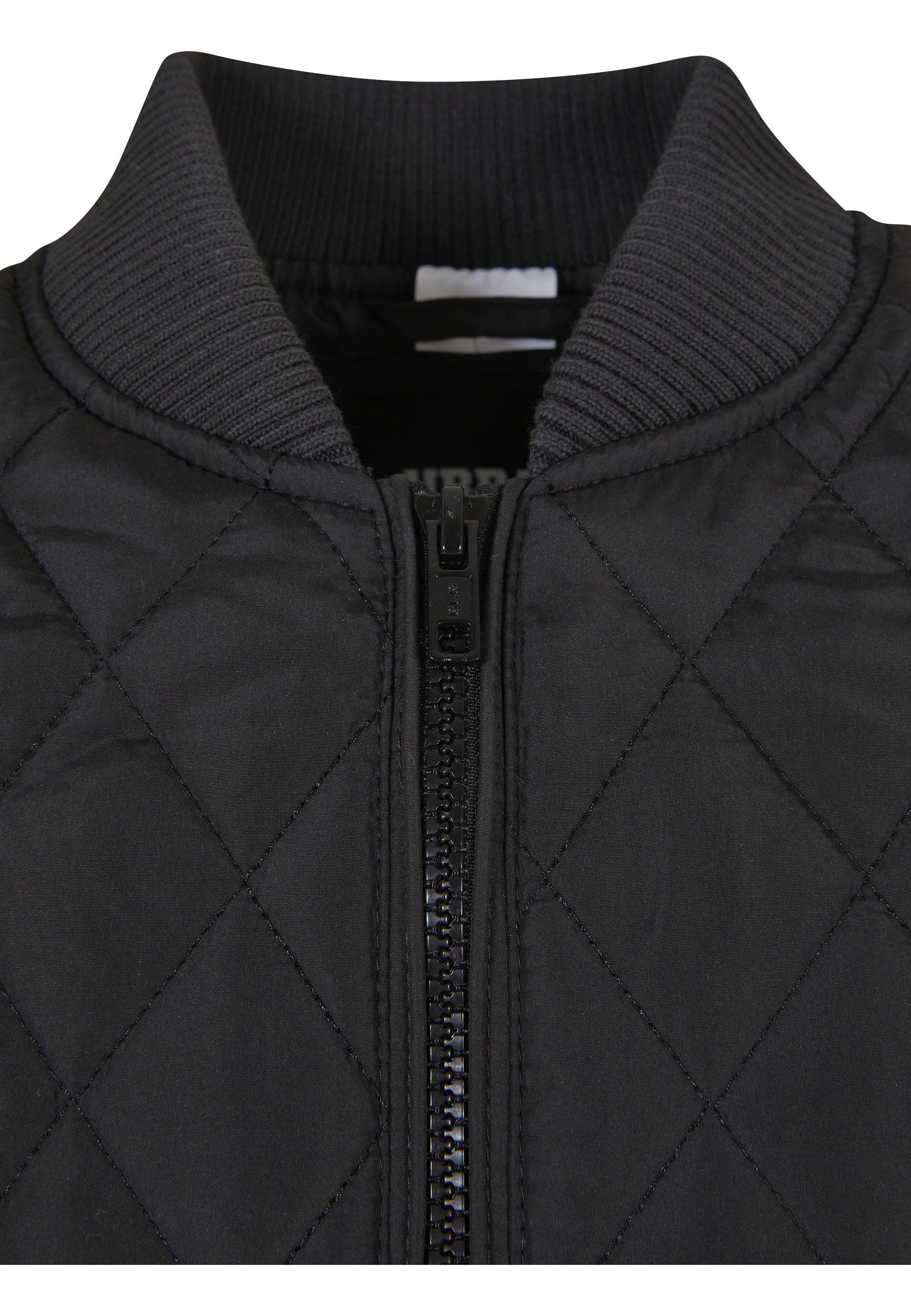 URBAN CLASSICS Langmantel Urban Classics Damen Girls Diamond Quilt Nylon Jacket