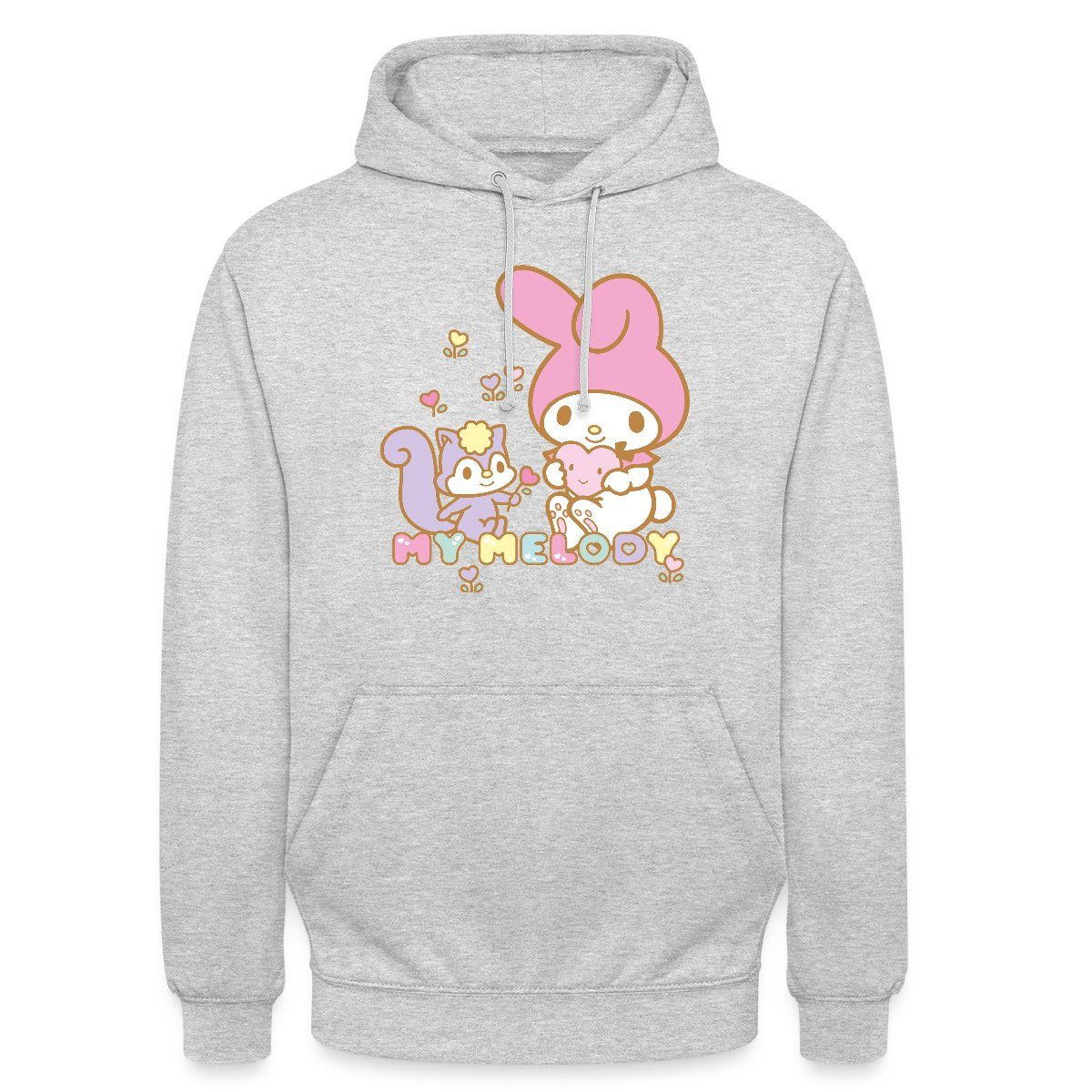 Hoodie My Melody Pflückt Mit Risu Herzblümchen Unisex Hoodie
