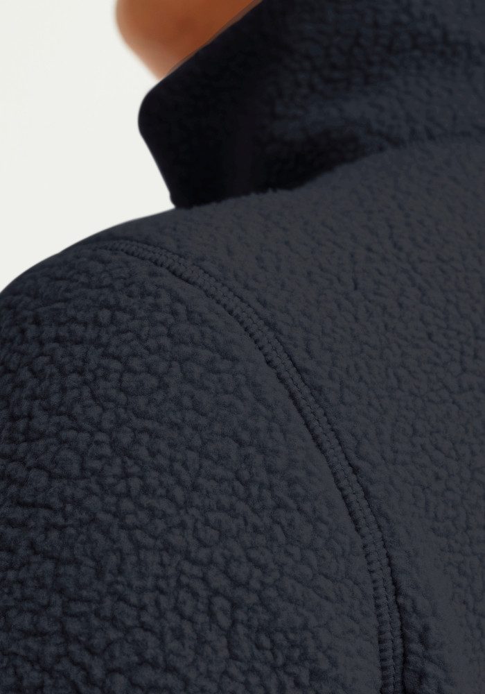 Jack Wolfskin Fleecepullover LITE CURL HZ W mit hohem Kragen, aus Polyester – Bild 5 von 5