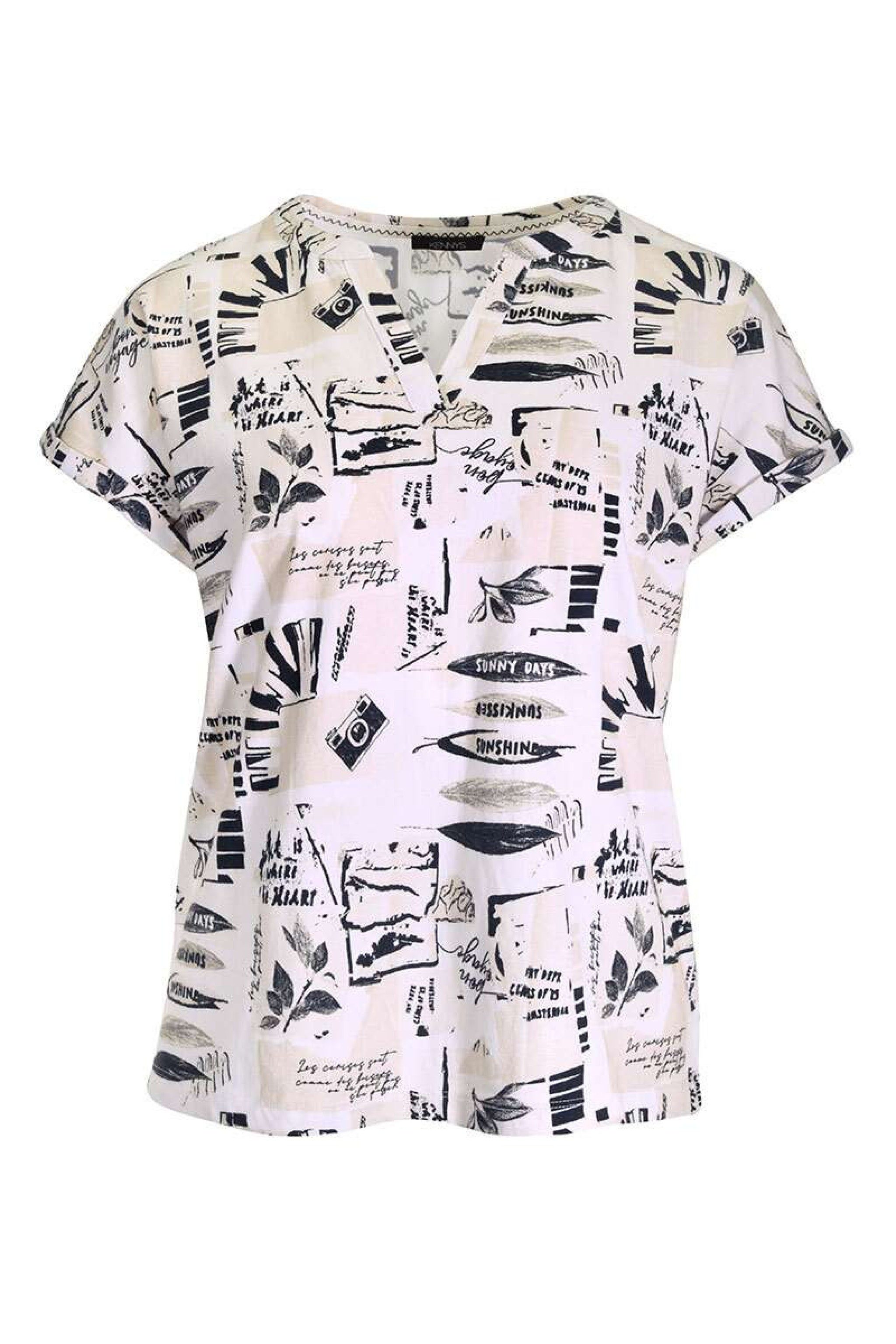 Kenny S. Kurzarmshirt 1/2 A. ALLOV. SH. LEISTE