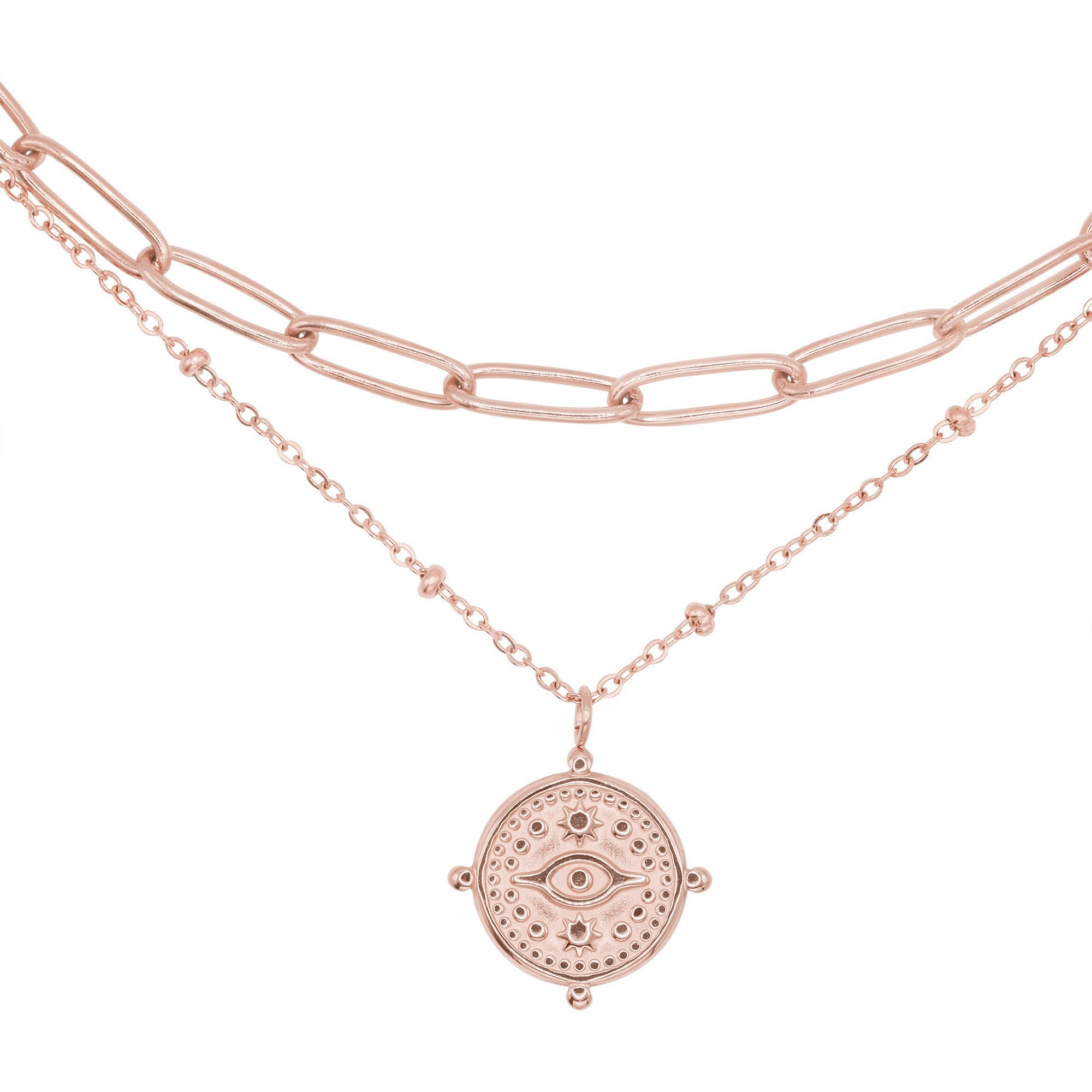 Collier Horea rose goldfarben