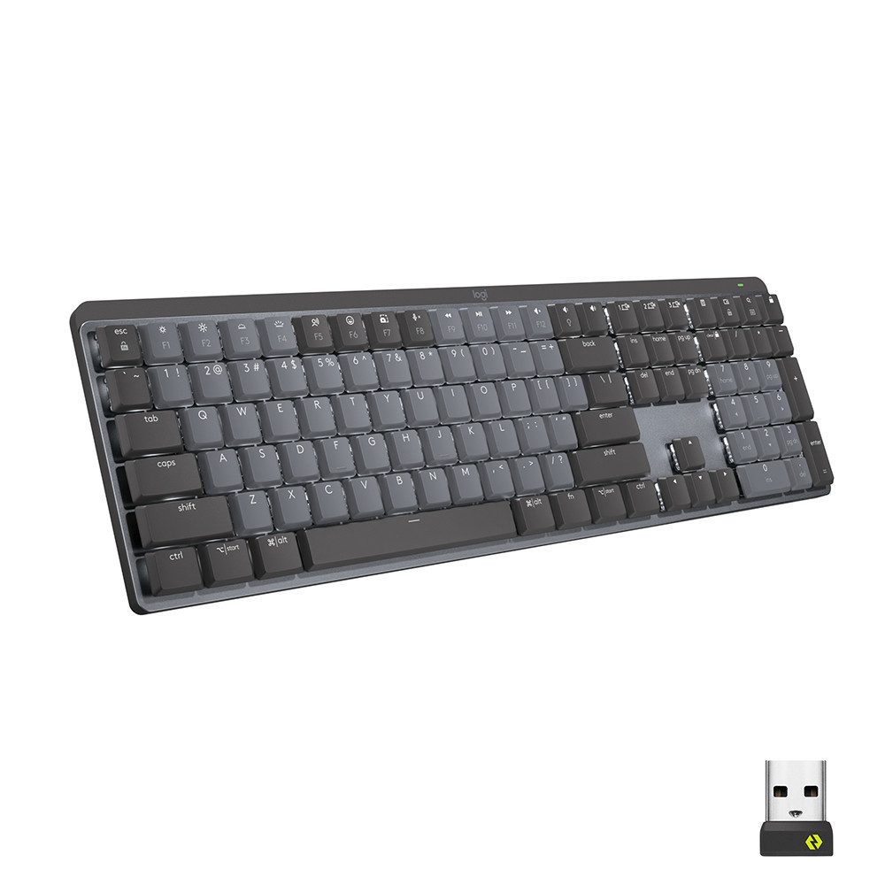 Logitech MX Wireless Illuminated Performance - DEU - CENTRAL Gaming-Tastatur (Arbeiten. Spielen. Kommunizieren)