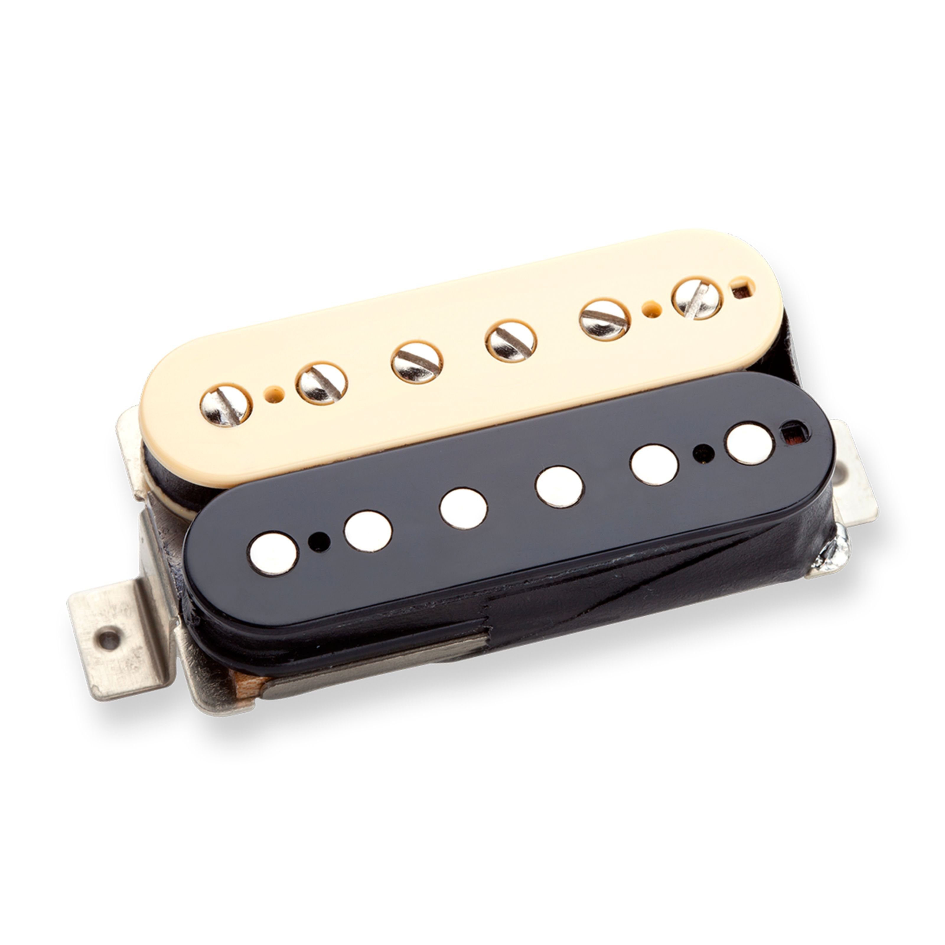 Seymour Duncan Tonabnehmer, (SH-1N 2C '59 Model Neck Zebra, E-Gitarre Tonabnehmer, Humbucker), SH-1N 2C '59 Model Neck Zebra - Humbucker Tonabnehmer für Gitarren