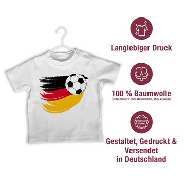Shirtracer T-Shirt Deutschland Fußball 2024 Fussball EM Fanartikel Baby