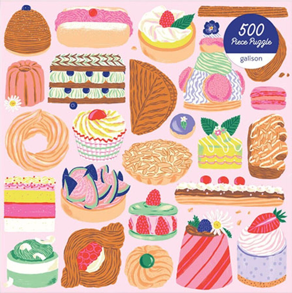 Chronicle Books Puzzle Süßes Konfekt, Puzzleteile
