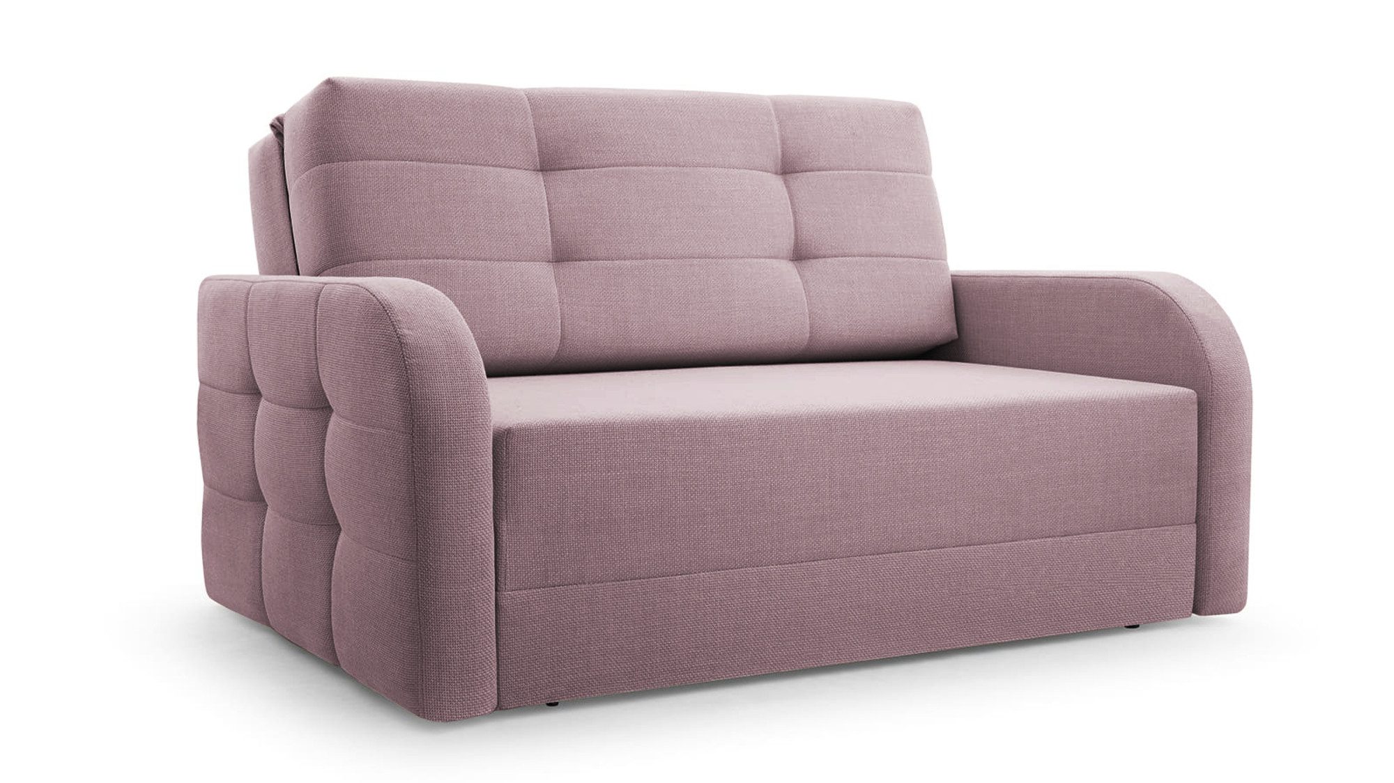 MOEBLO Kindersofa PORTO 120, Schlafsessel Sofa Sessel Jugendsofa Schlafsofa 2-Sitzer Gästebett, mit Schlaffunktion und Bettkasten