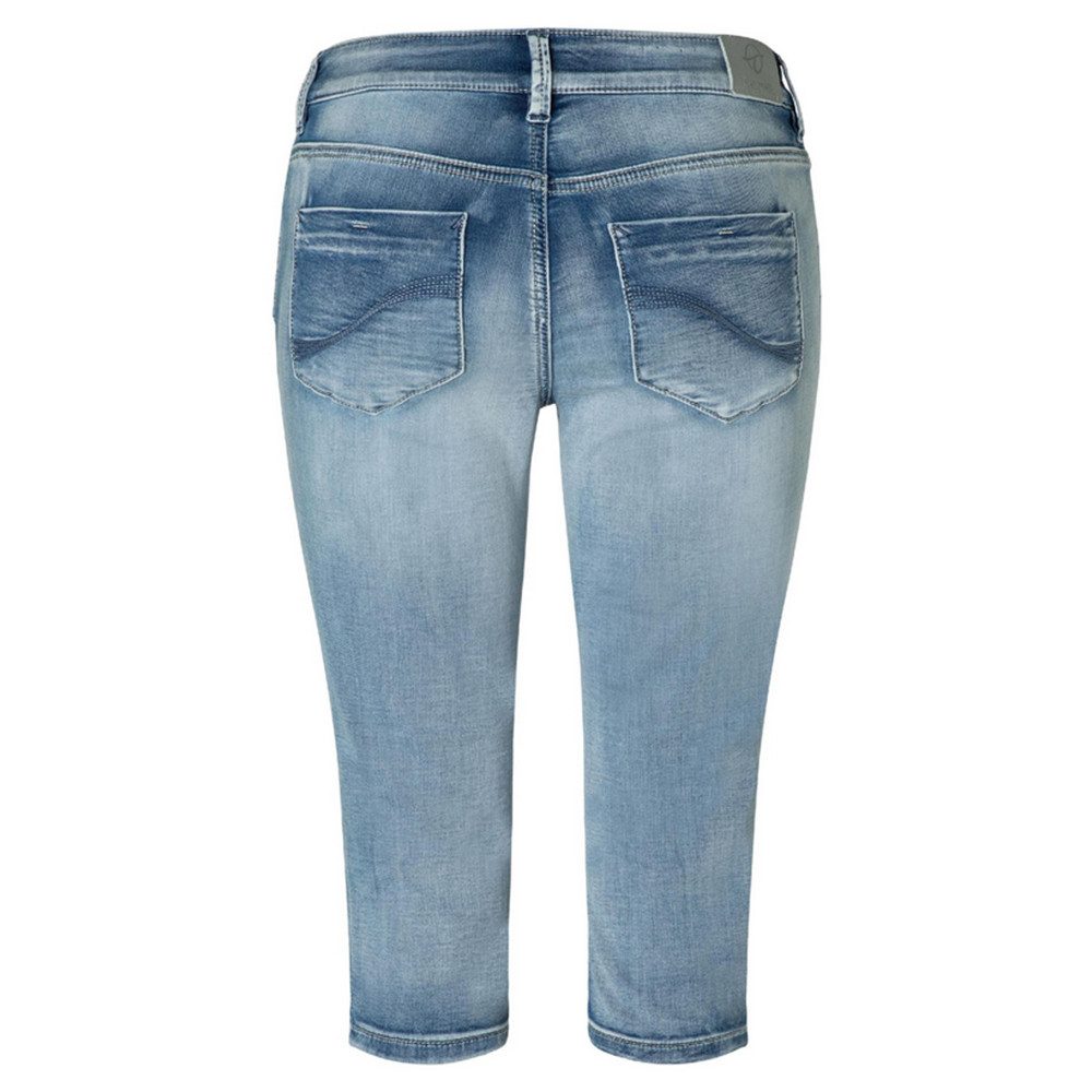 TIMEZONE 3/4-Jeans AleenaTZ - aqua blue wash