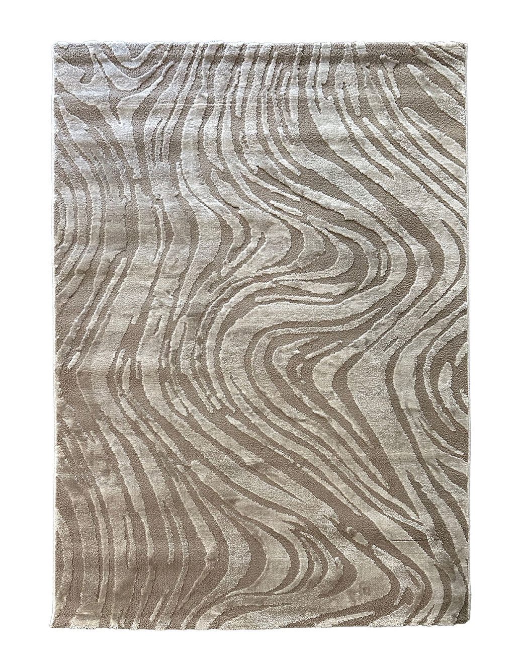 Vimoda Teppich Wellenmuster, modernerer Design, dicht & weich, Rechteckig, günstig online kaufen