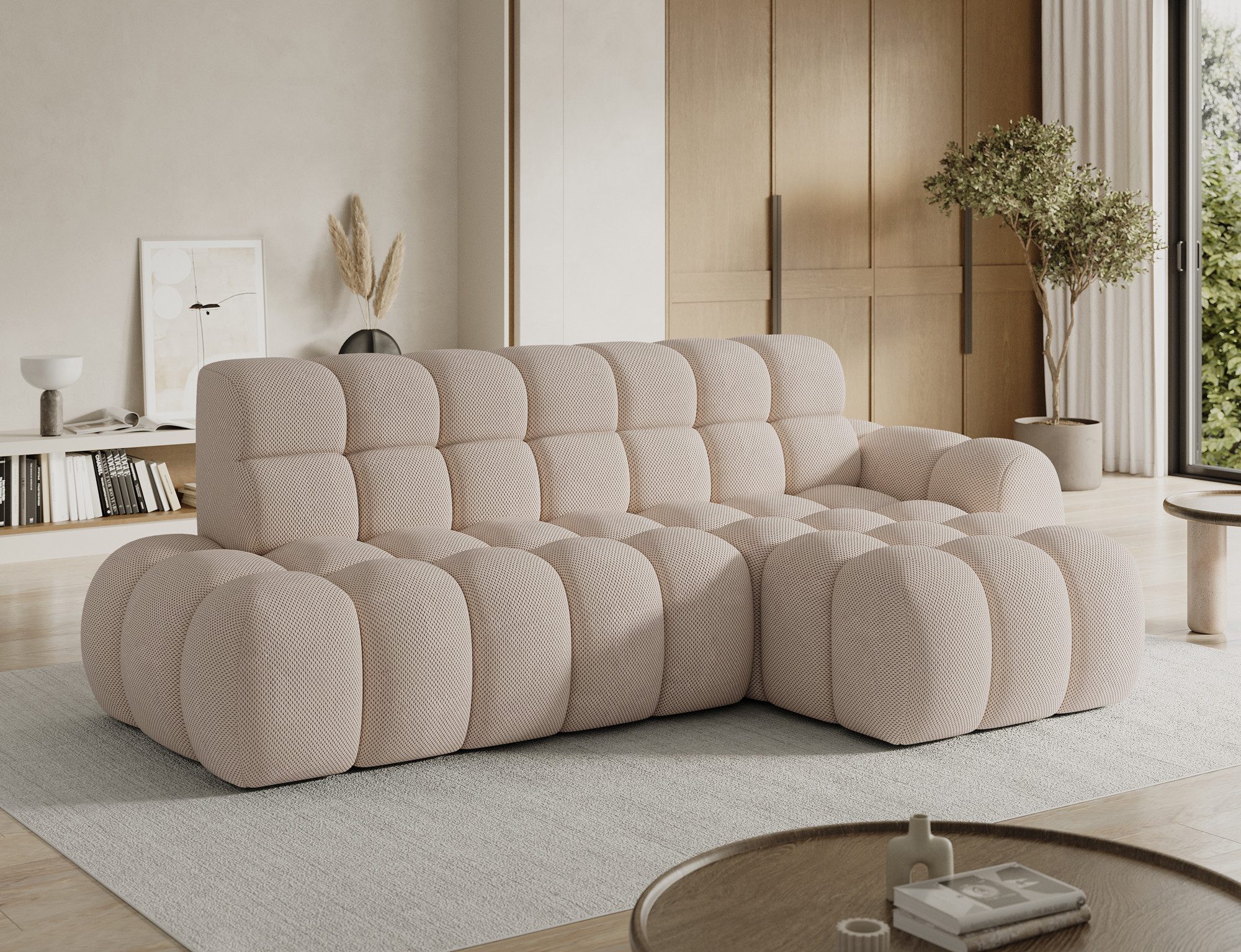 MOEBLO Ecksofa Lorveno, Eckcouch Wohnlandschaft mit günstig online kaufen