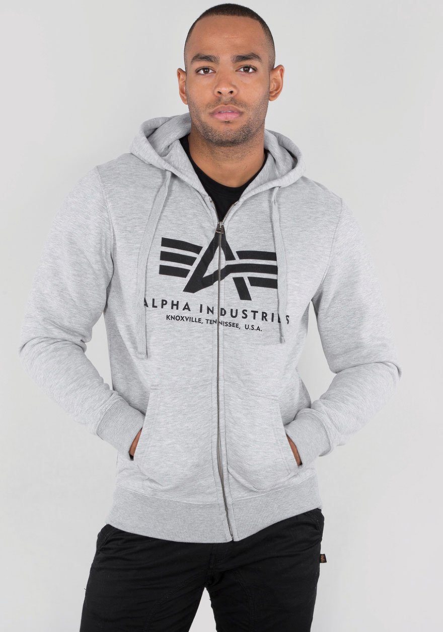 Alpha Industries Kapuzensweatjacke BASIC ZIP HOODY