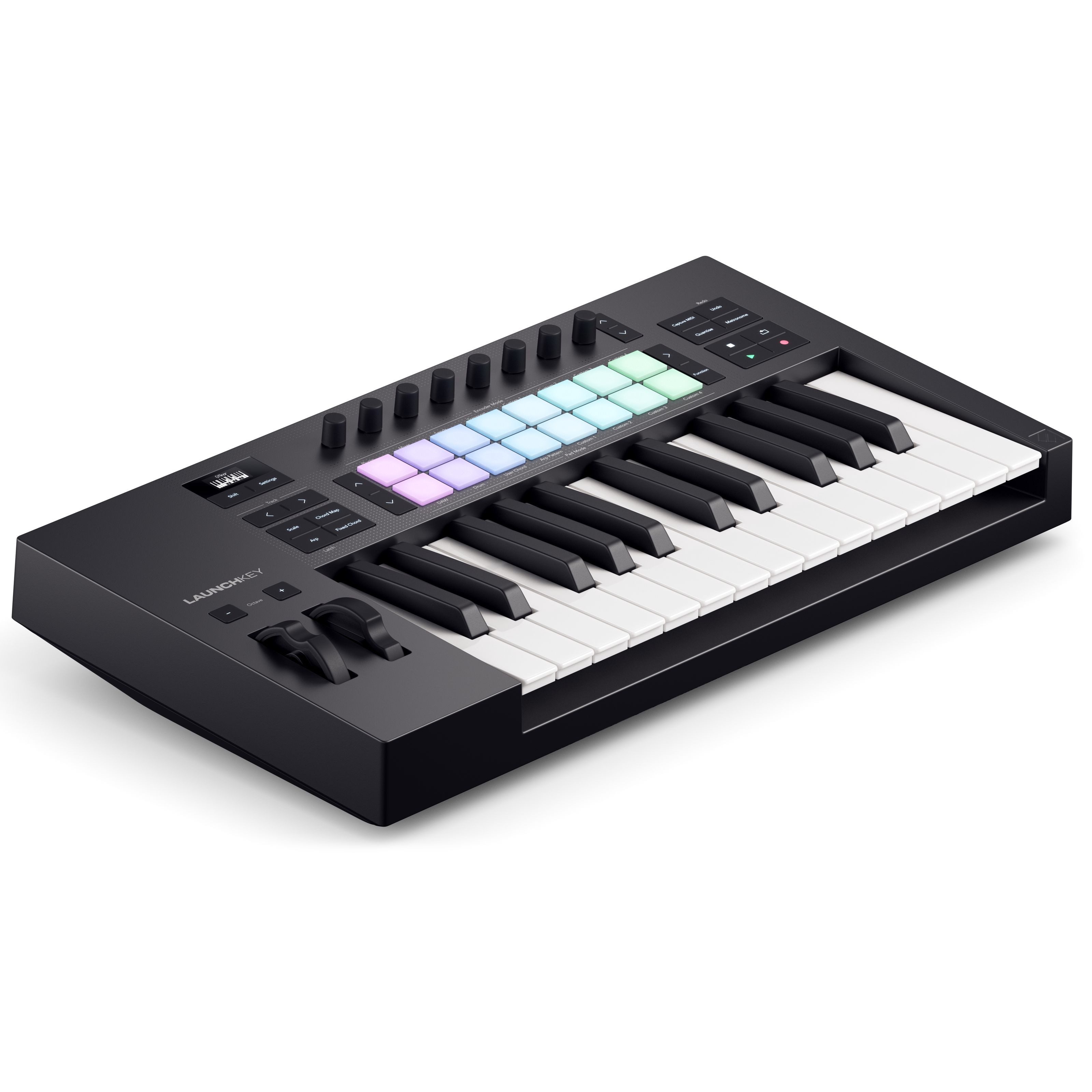 Novation Masterkeyboard (Masterkeyboards, MIDI-Keyboard 25), Launchkey 25 MK4 - Midi Keyboard