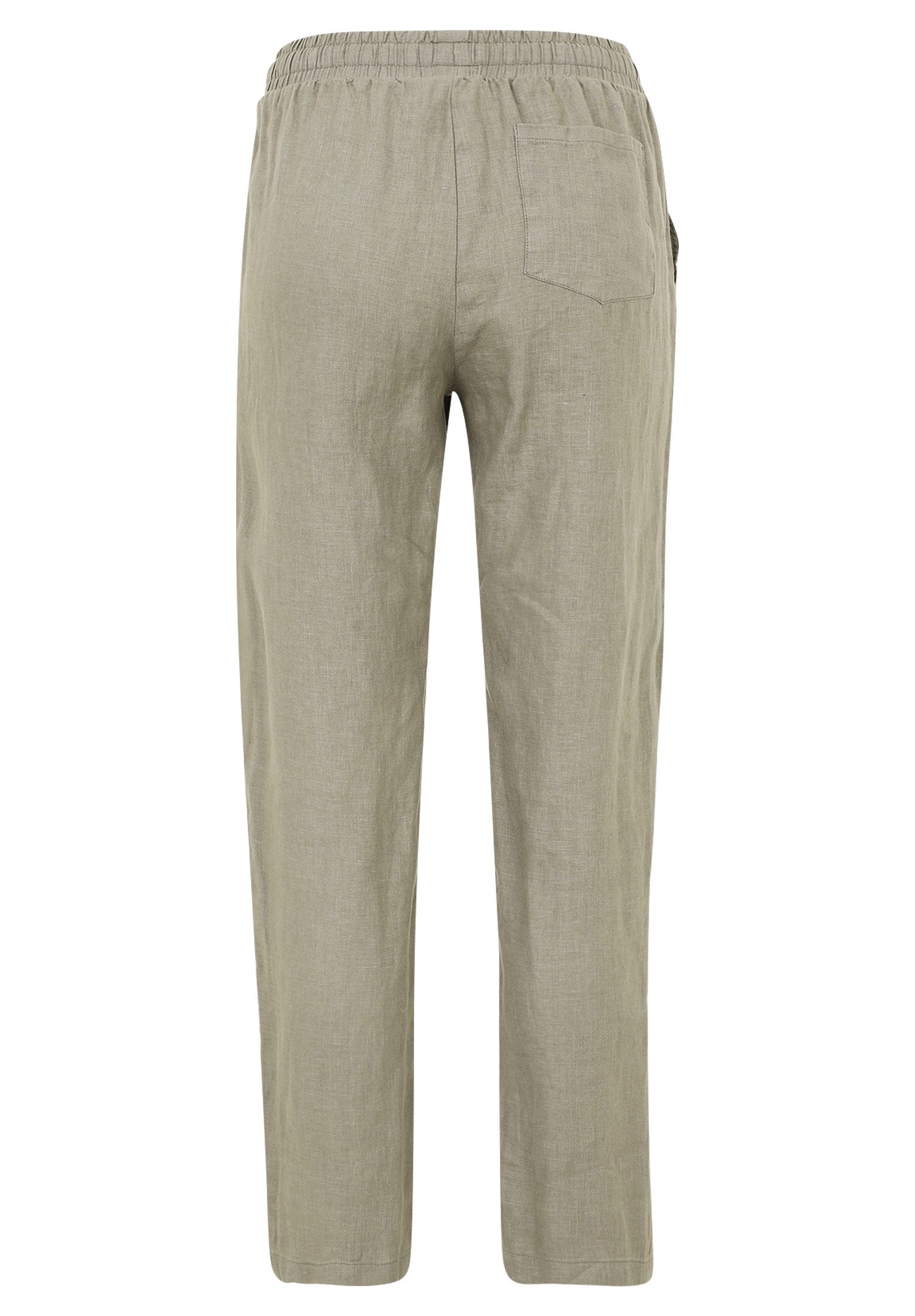 Cartoon Leinenhose Damen unifarben Material