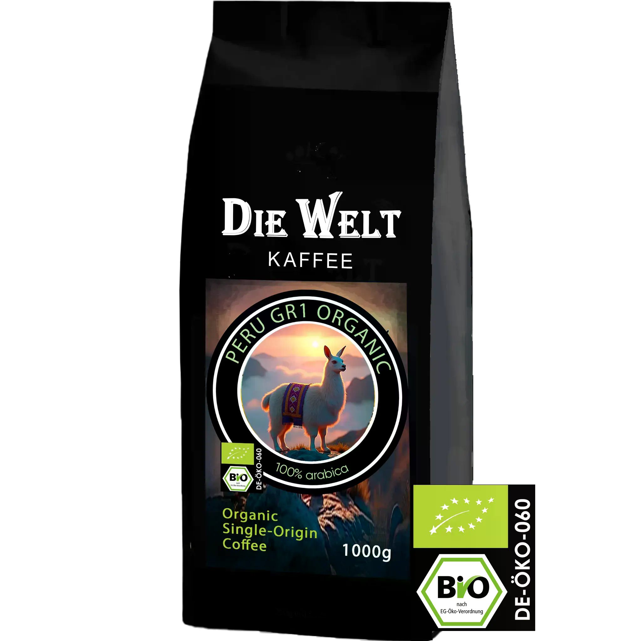 Die Welt Kaffee Kaffee Die Welt Kaffee Organic Peru Gr.1 Kaffeebohnen