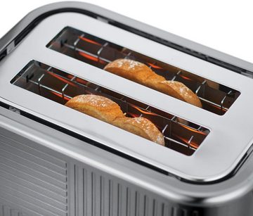 RUSSELL HOBBS Toaster Geo Steel 25250-56, 2 kurze Schlitze, 1640 W