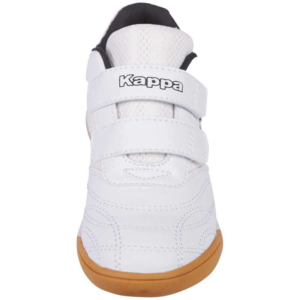 Kappa Hallenschuh mit nicht-färbender Sohle white-black