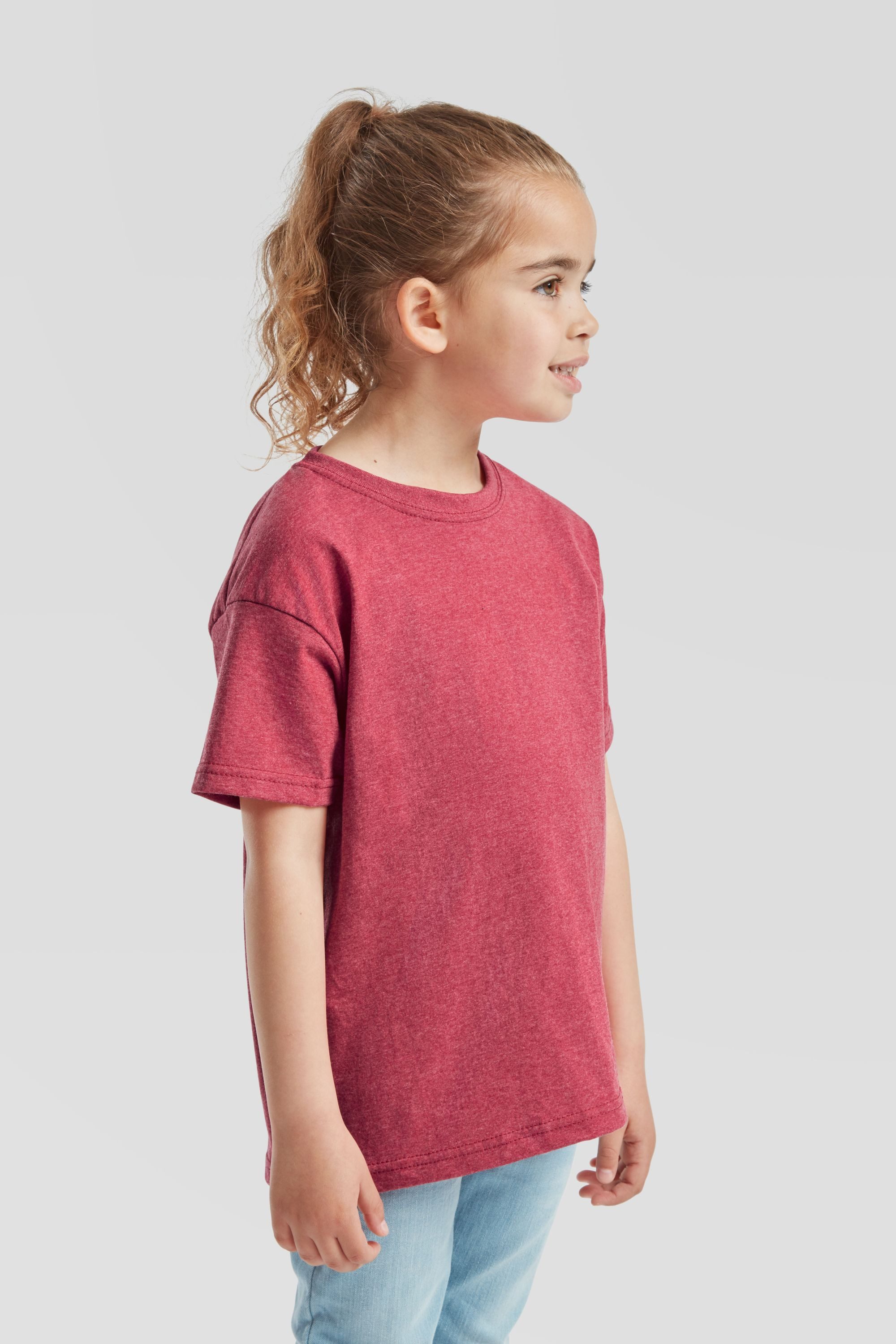 Fruit of the Loom Rundhalsshirt Fruit of the Loom Valueweight T Kids