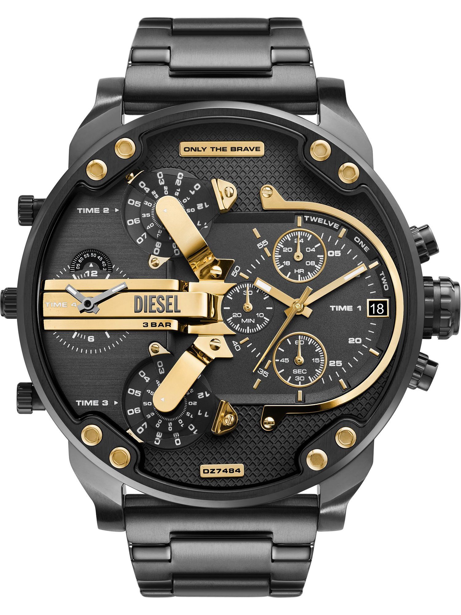 Diesel Chronograph Diesel Herren-Uhren Analog Quarz günstig online kaufen