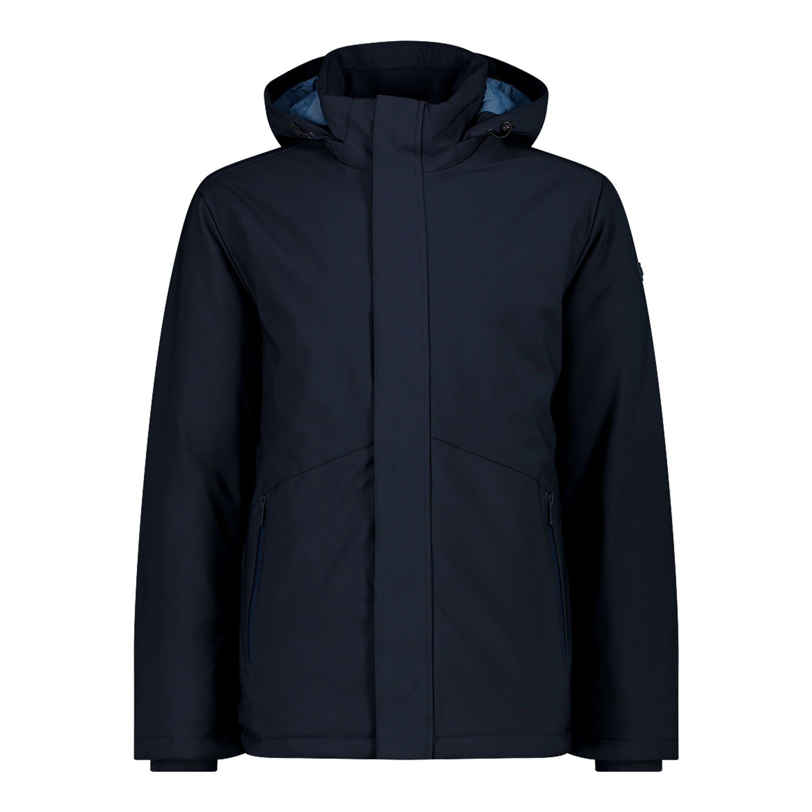CMP Outdoorjacke Man Jacket Fix Hood mit Feel-Warm-Flat-Wattierung
