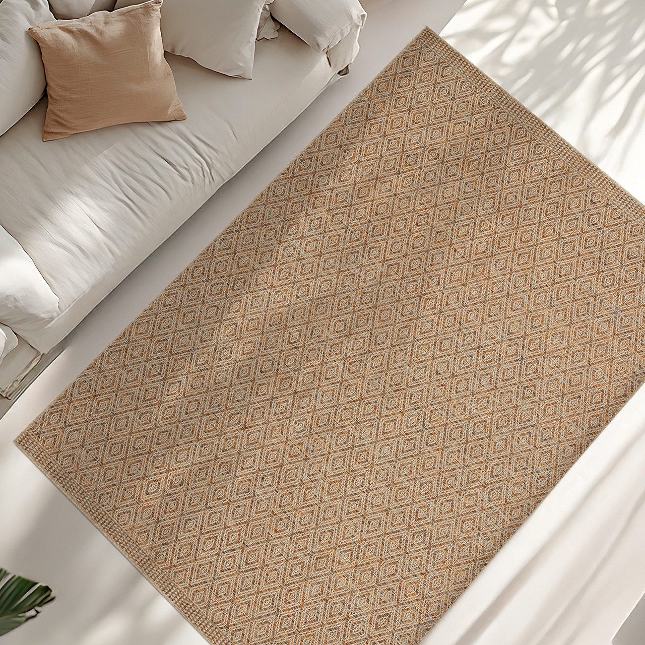 ArtUniverse Outdoorteppich Samba Cinnamon 80 x 150 cm, 80x150, Höhe: 0,9 mm