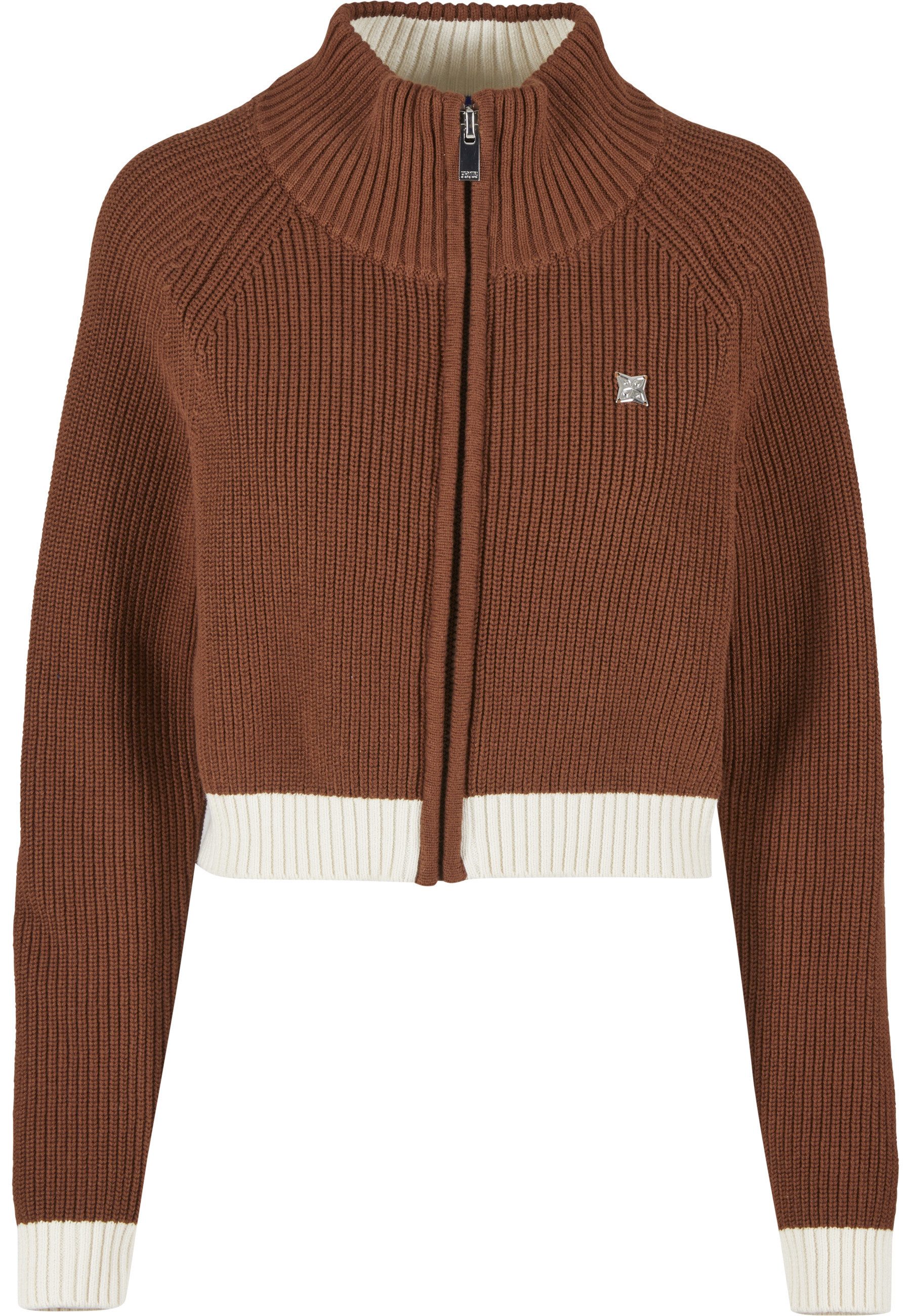 PEQUS Trainingsjacke PEQUS PEQUS Cropped Knit Track Jacket (1-St)