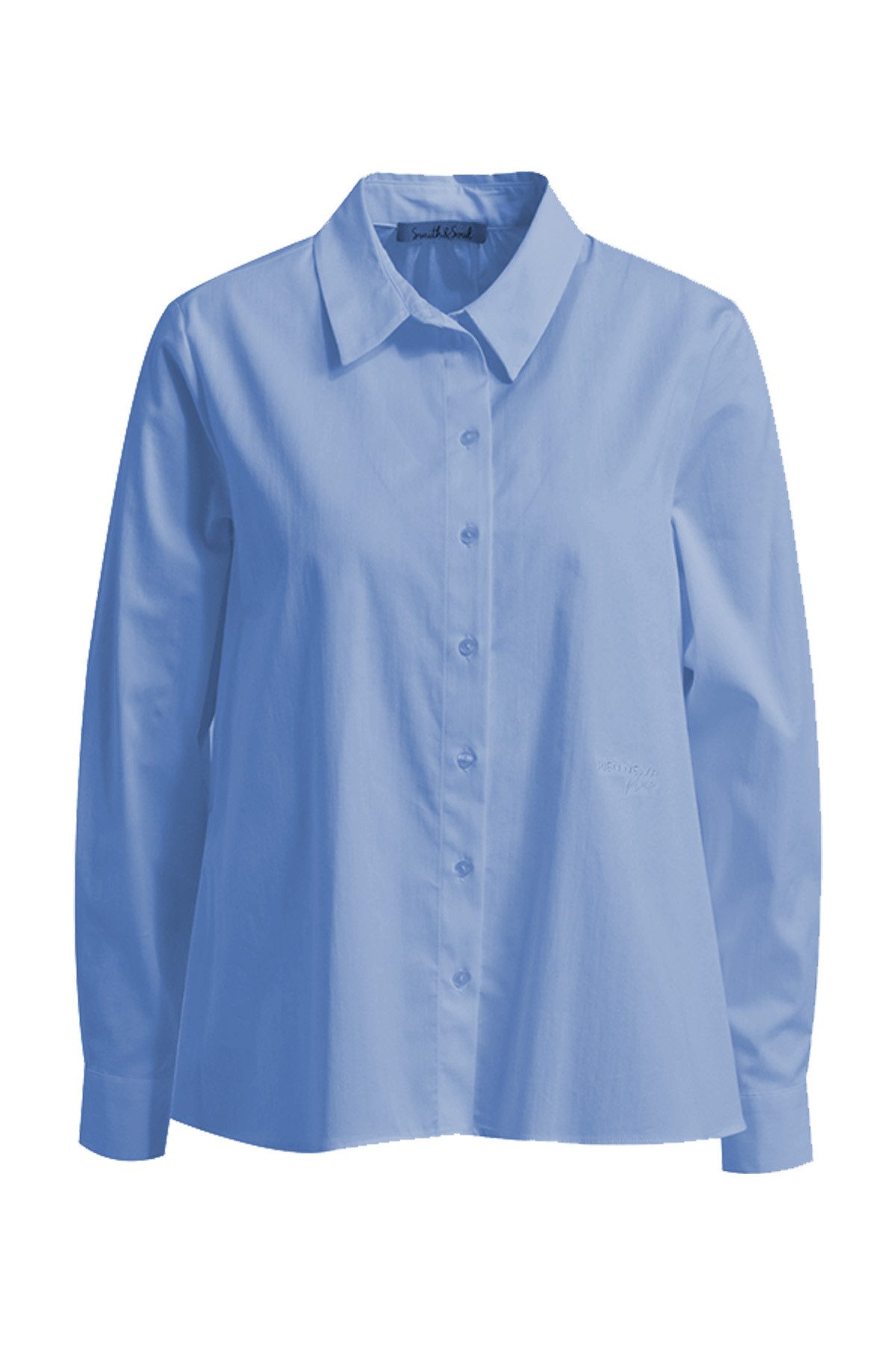 Smith & Soul Blusentop SHIRT COLLAR BLOUSE SIDE SLIT