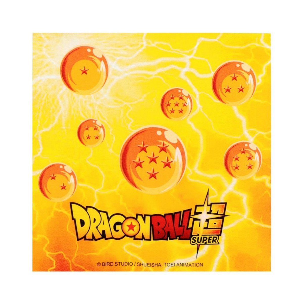 (69-tlg) Kindergeburtstags-Set - Dragon Ball CHAKS Einweggeschirr-Set