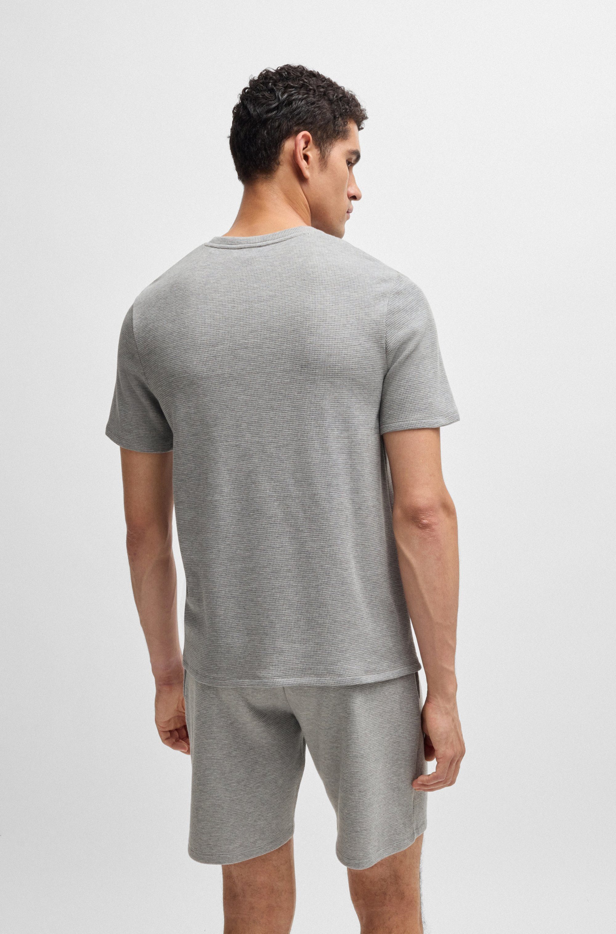 BOSS Pyjamaoberteil "Waffle T-Shirt" günstig online kaufen