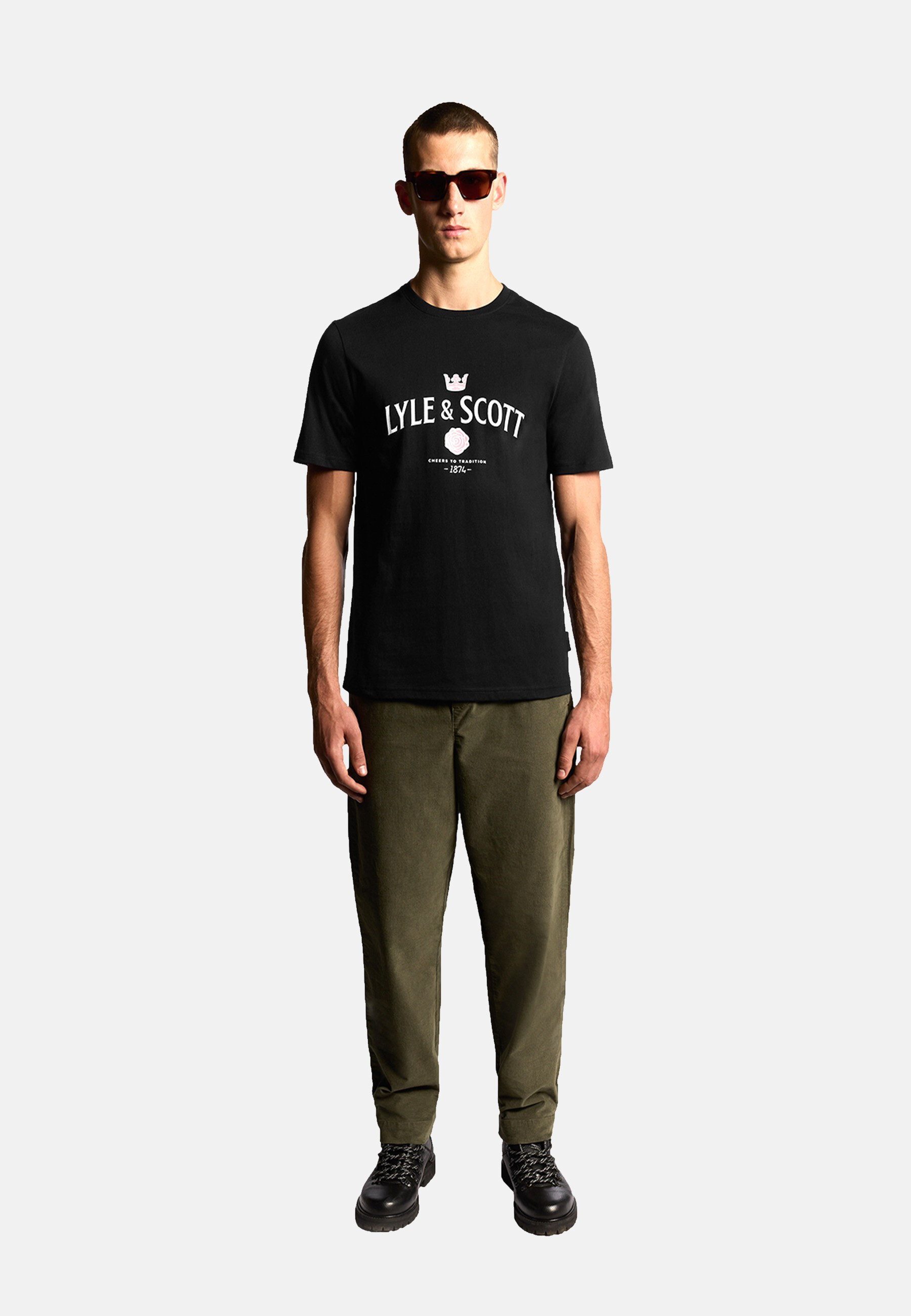 Lyle & Scott T-Shirt T-Shirt Kurzarmshirt (1-tlg., 1)