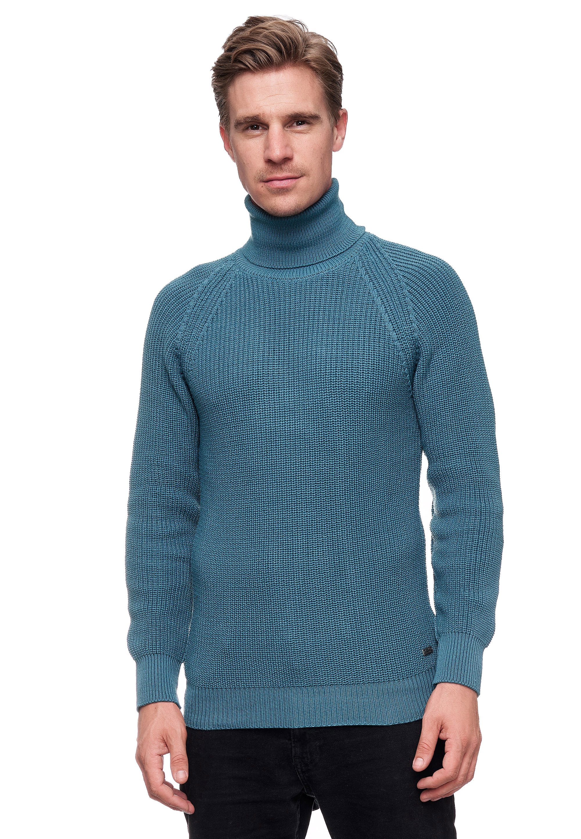 Rusty Neal Rollkragenpullover mit kuscheligem Rollkragen günstig online kaufen