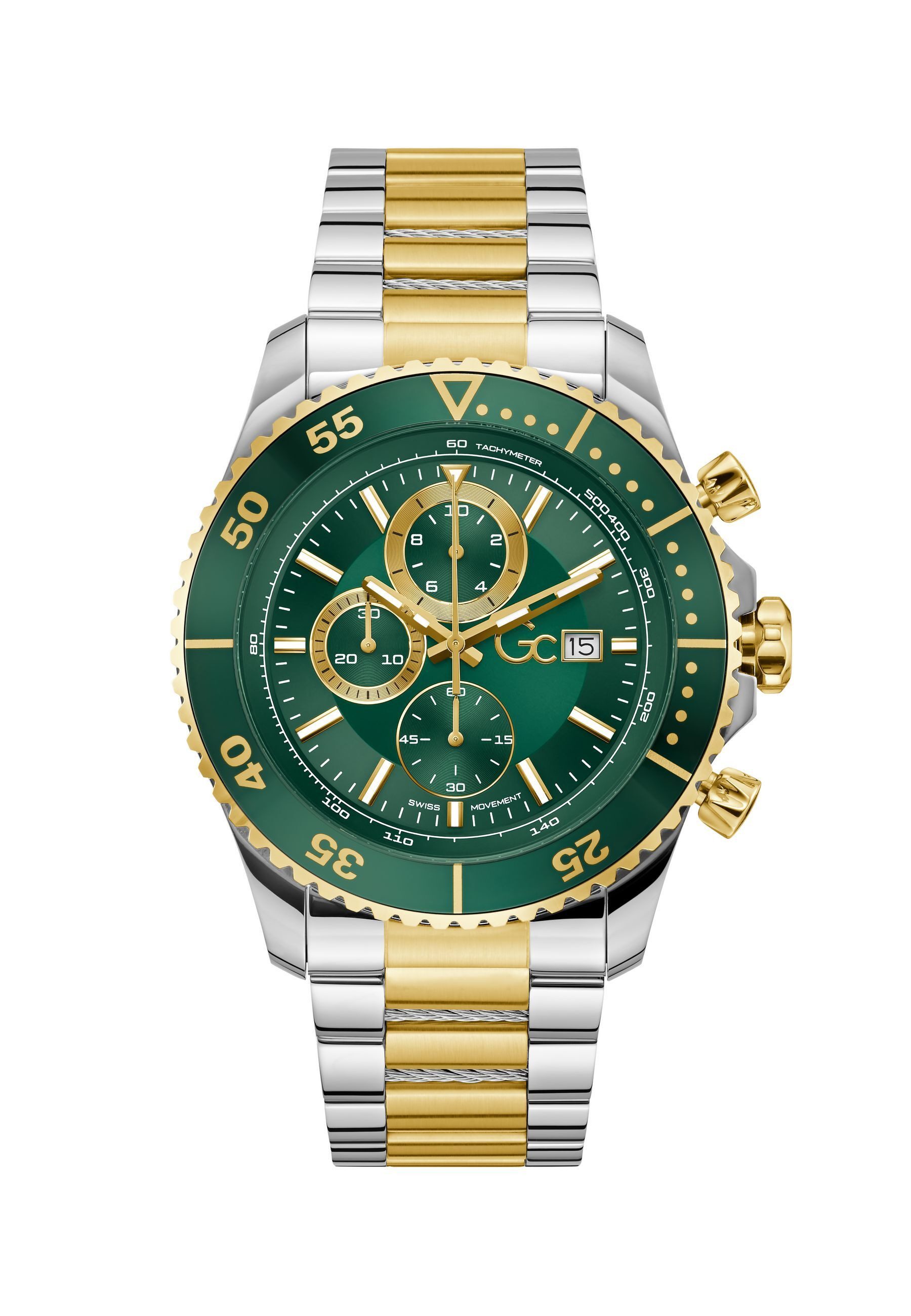 Guess Collection Quarzuhr Gc SpeedRacer, (1-tlg), Quarz-Chronographenuhr