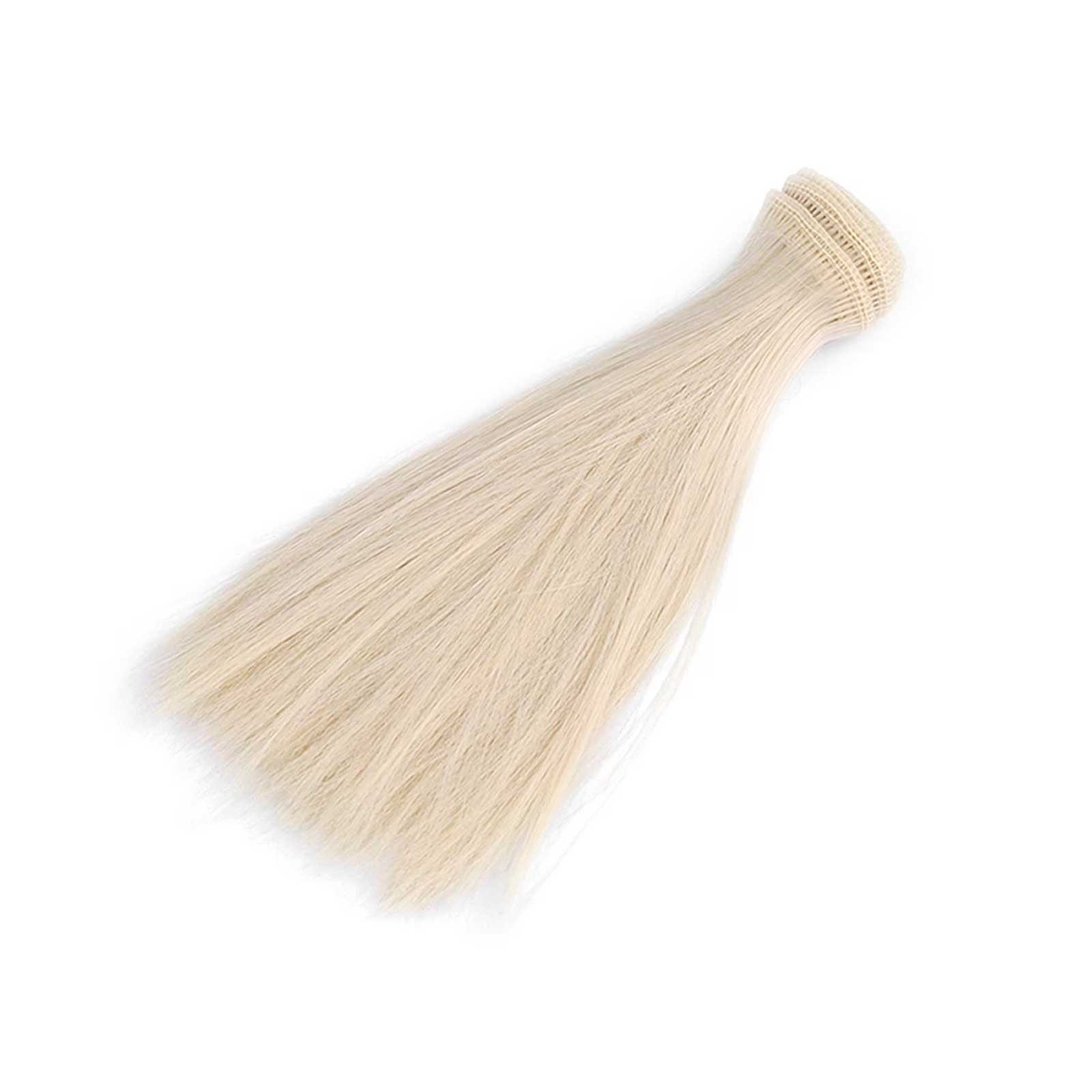 maDDma Puppen Accessoires-Set Puppenhaar gelockt o. glatt 15-20cm 1m Kunsth günstig online kaufen