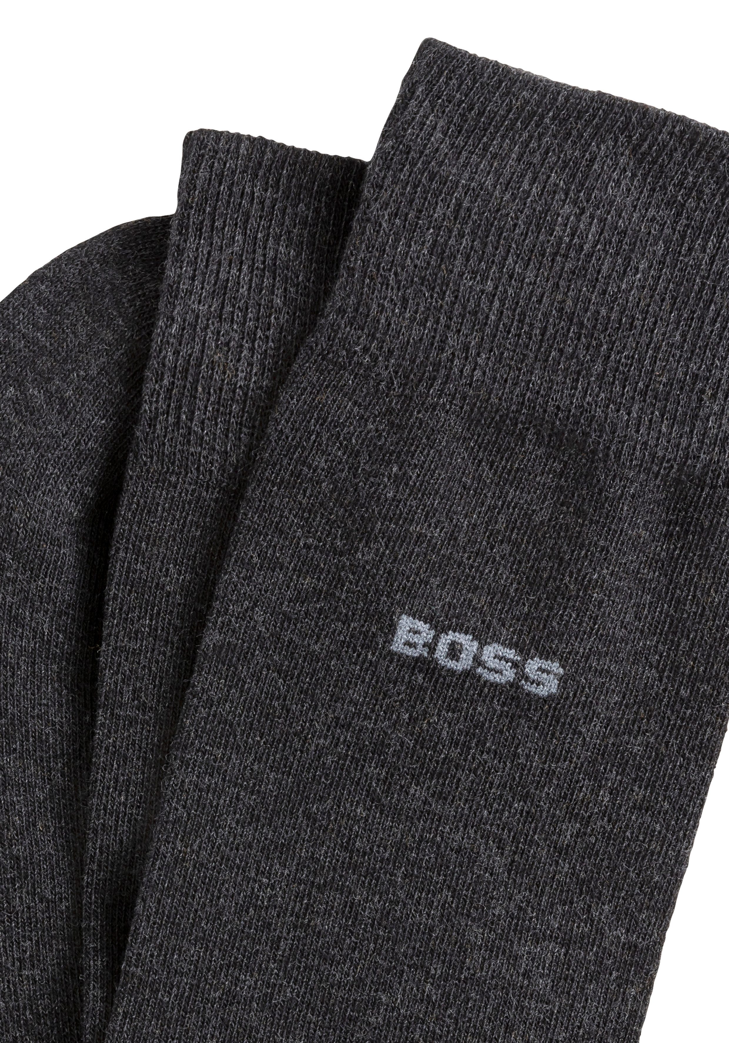 BOSS Businesssocken 2P RS Uni CC (Packung, 2-Paar, 2er) mit Markenlogo günstig online kaufen