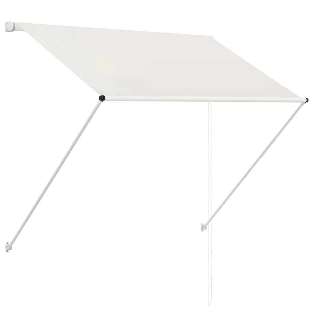 vidaXL Markise Einziehbare Markise 150×150 cm Creme (1-St)
