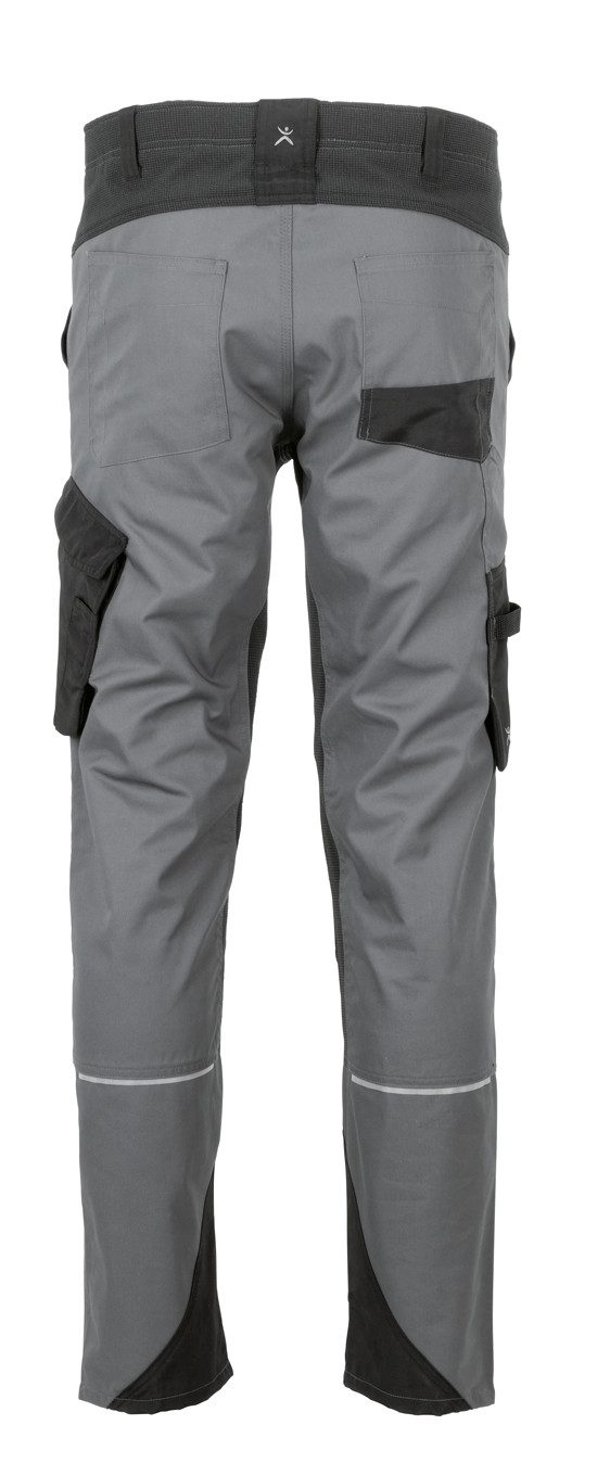 Planam Arbeitsbundhose PLANAM Herren Bundhose NORIT 4-Wege-Stretch Schiefer/Schwarz – Bild 4 von 4