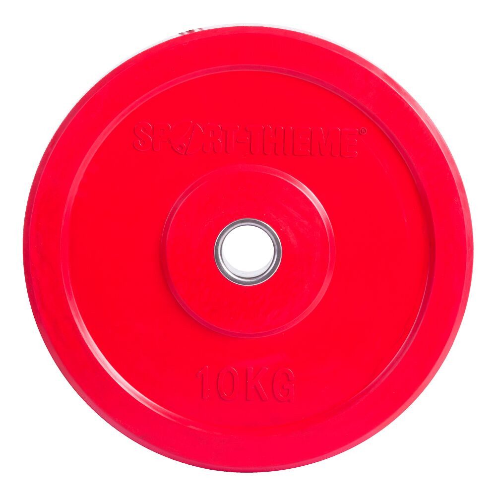 Sport-Thieme Hantelscheibe Hantelscheibe Bumper Plate, bunt, Geringe Geräuschentwicklung