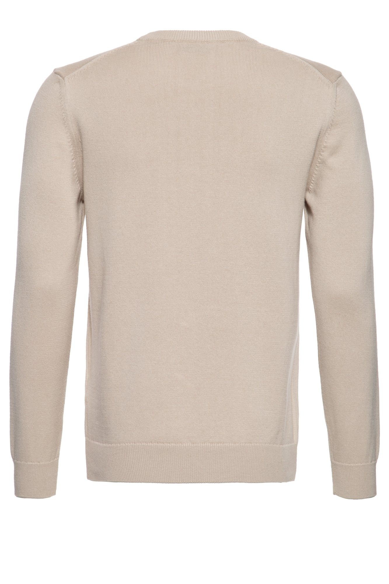 Way of Glory Strickpullover mit dezenter Logo-Stickerei auf der Brust