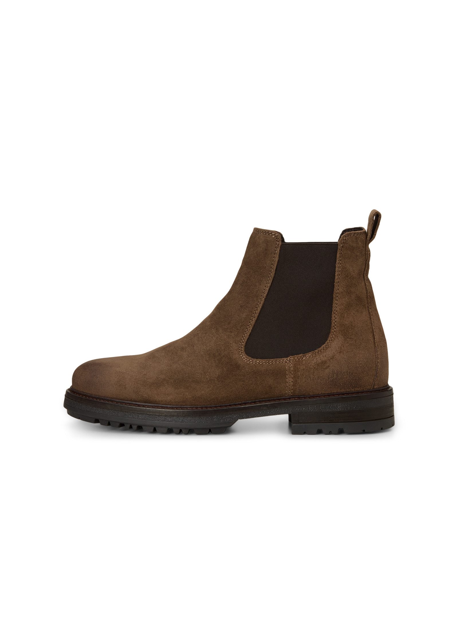Marc O'Polo aus geöltem Veloursleder Chelseaboots