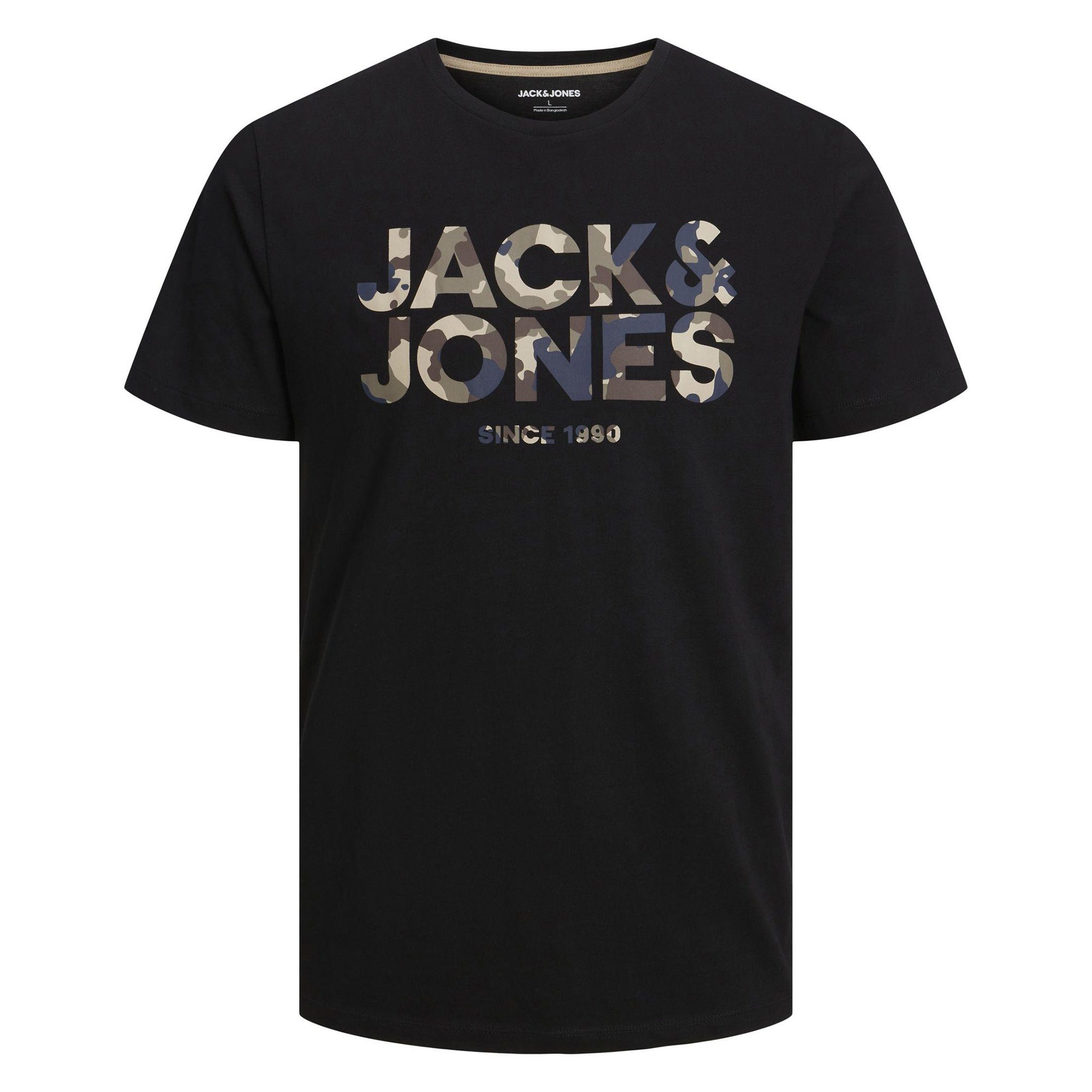 TEE CREW JJJAMES & NECK Jack - T-Shirt Jones 3er T-Shirt, Herren Pack