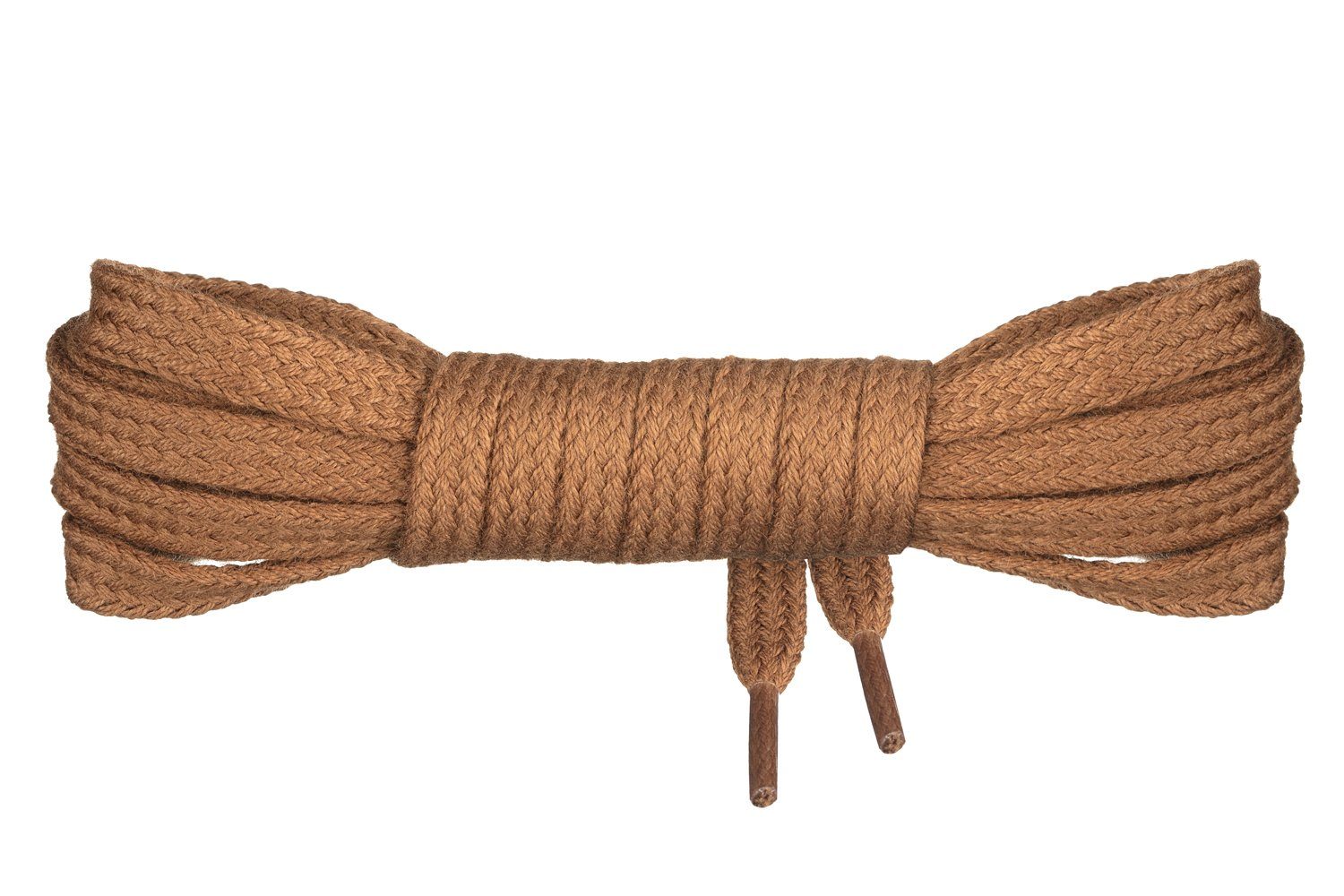 Mount Swiss Schnürsenkel flache Premium-Schnürsenkel aus 100% Baumwolle, reißfest, 7 mm breit – Bild 2 von 5