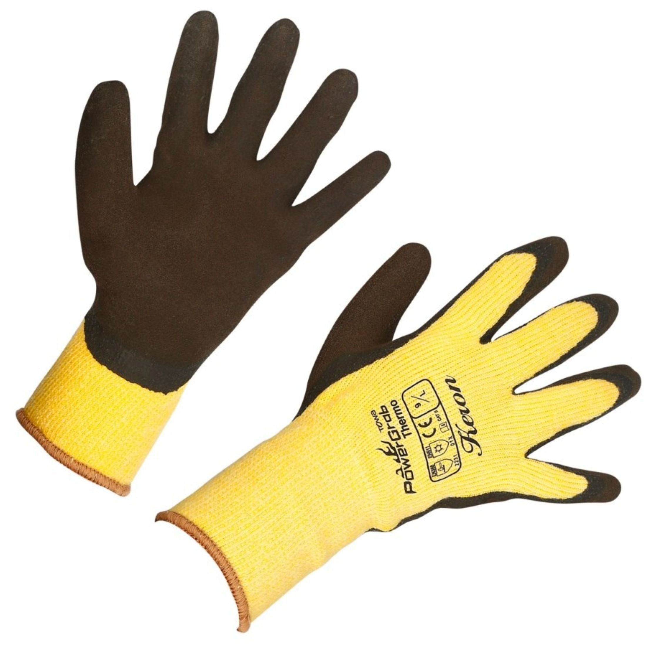 Kerbl Arbeitshandschuhe Kerbl 297285 Handschuh PowerGrab Thermo Gr. 11/XXL (2-St)