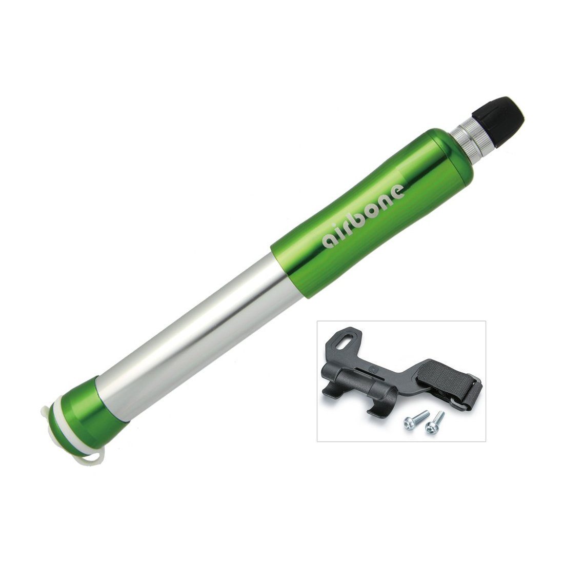 Airbone Luftpumpe Minipumpe Airbone ZT-509 AV/DV/SV, 210 mm, mit Halter