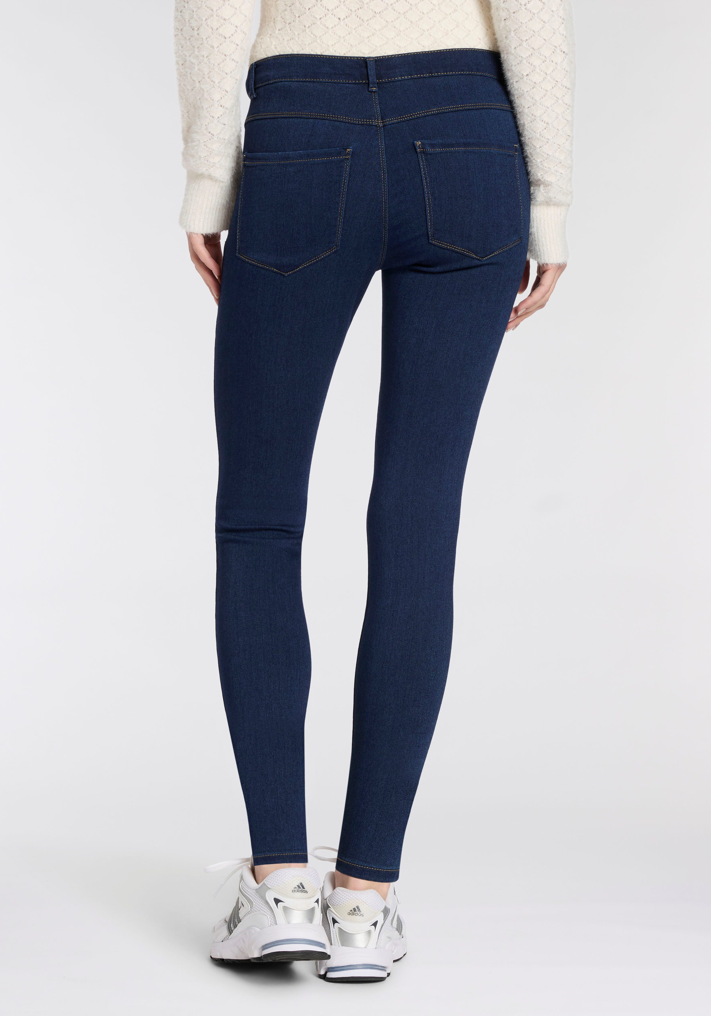 ONLY Skinny-fit-Jeans ONLRINA REG WAIST SK BOX DNM Viskosemischung, skinny günstig online kaufen